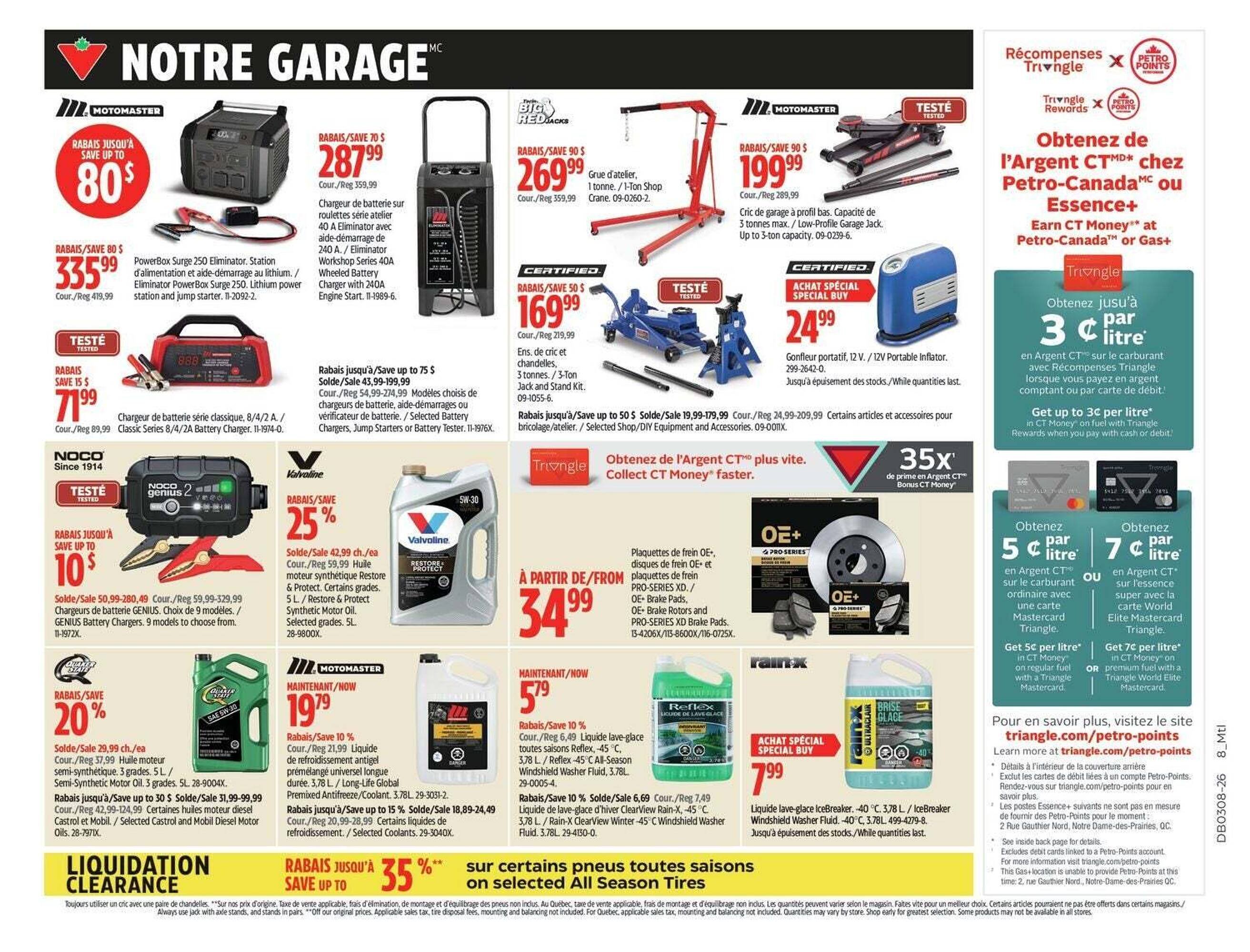 Canadian Tire flyer