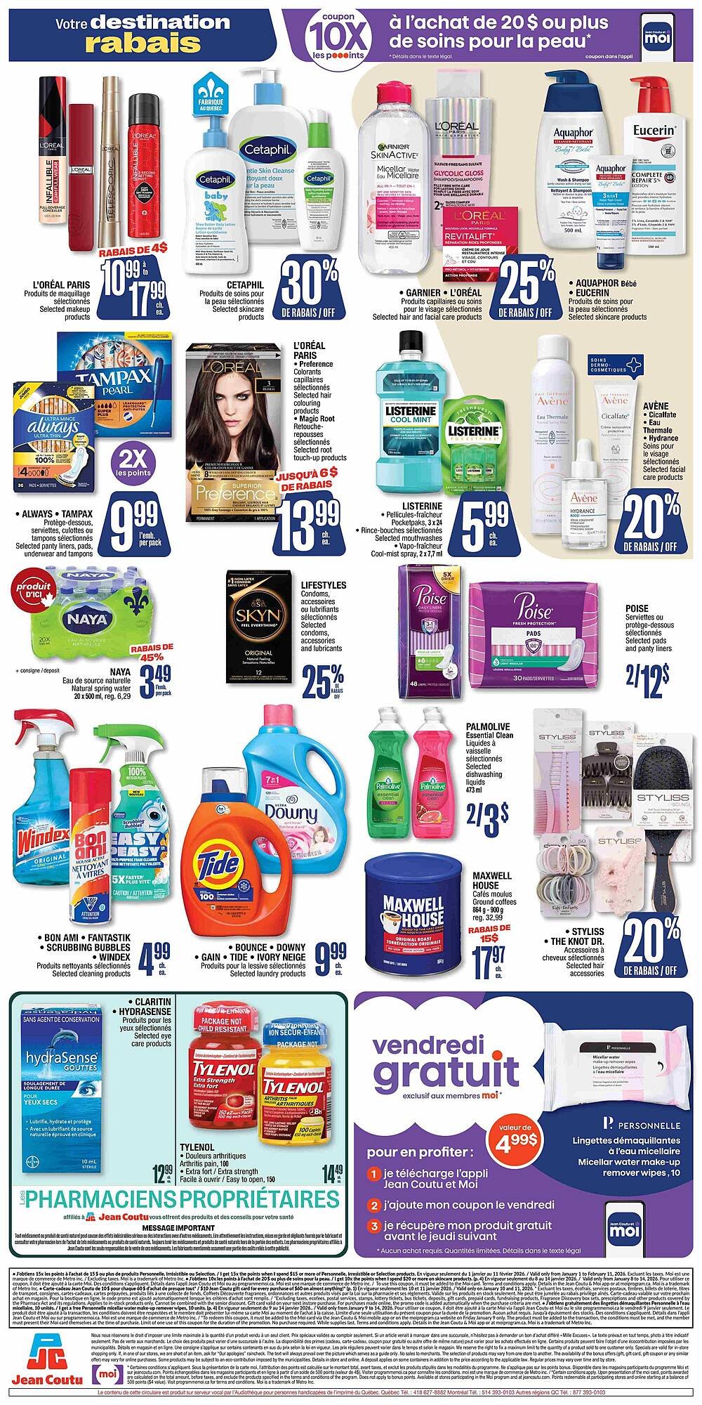 Jean Coutu flyer (2026-01-08 - 2026-01-14) | 2