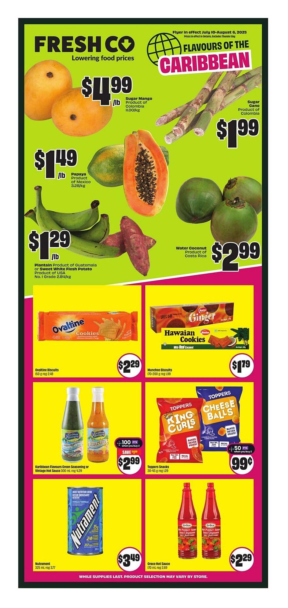 FreshCo flyer (2025-07-10 - 2025-08-06) | 1