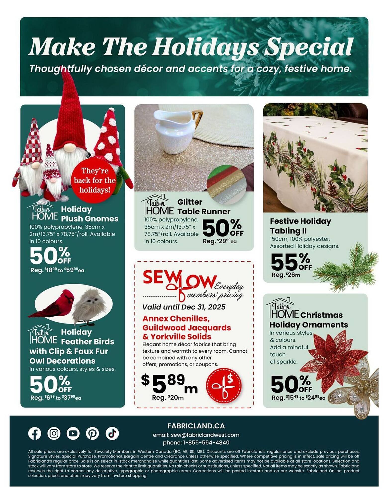Fabricland flyer (2025-11-01 - 2025-11-20) | 11