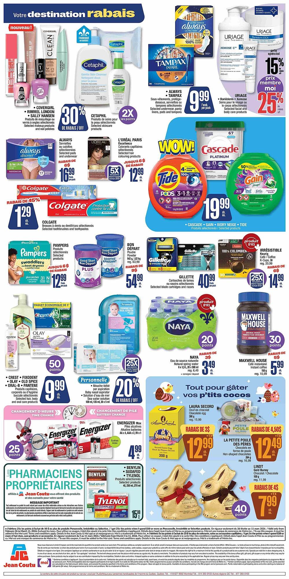 Jean Coutu flyer