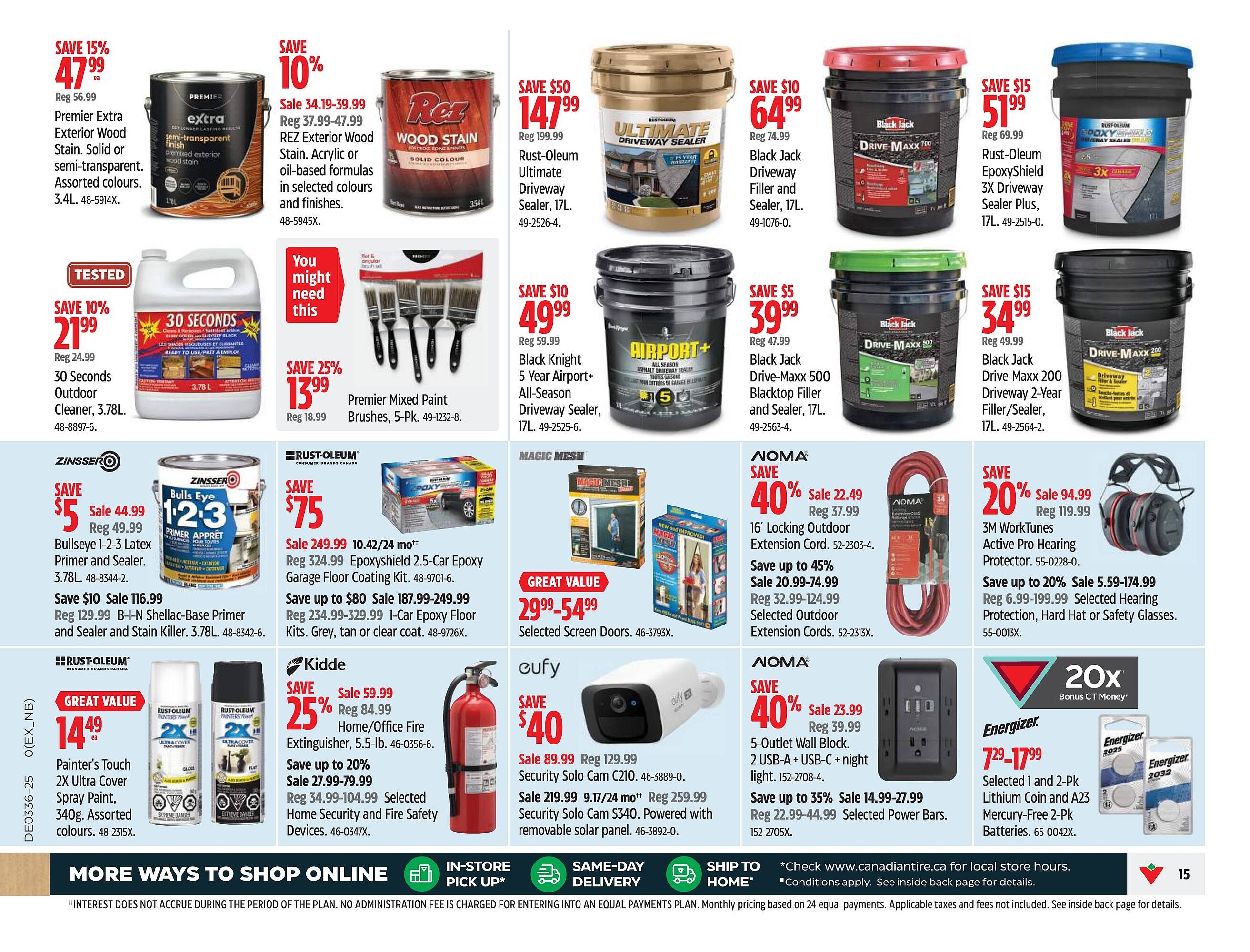Canadian Tire flyer