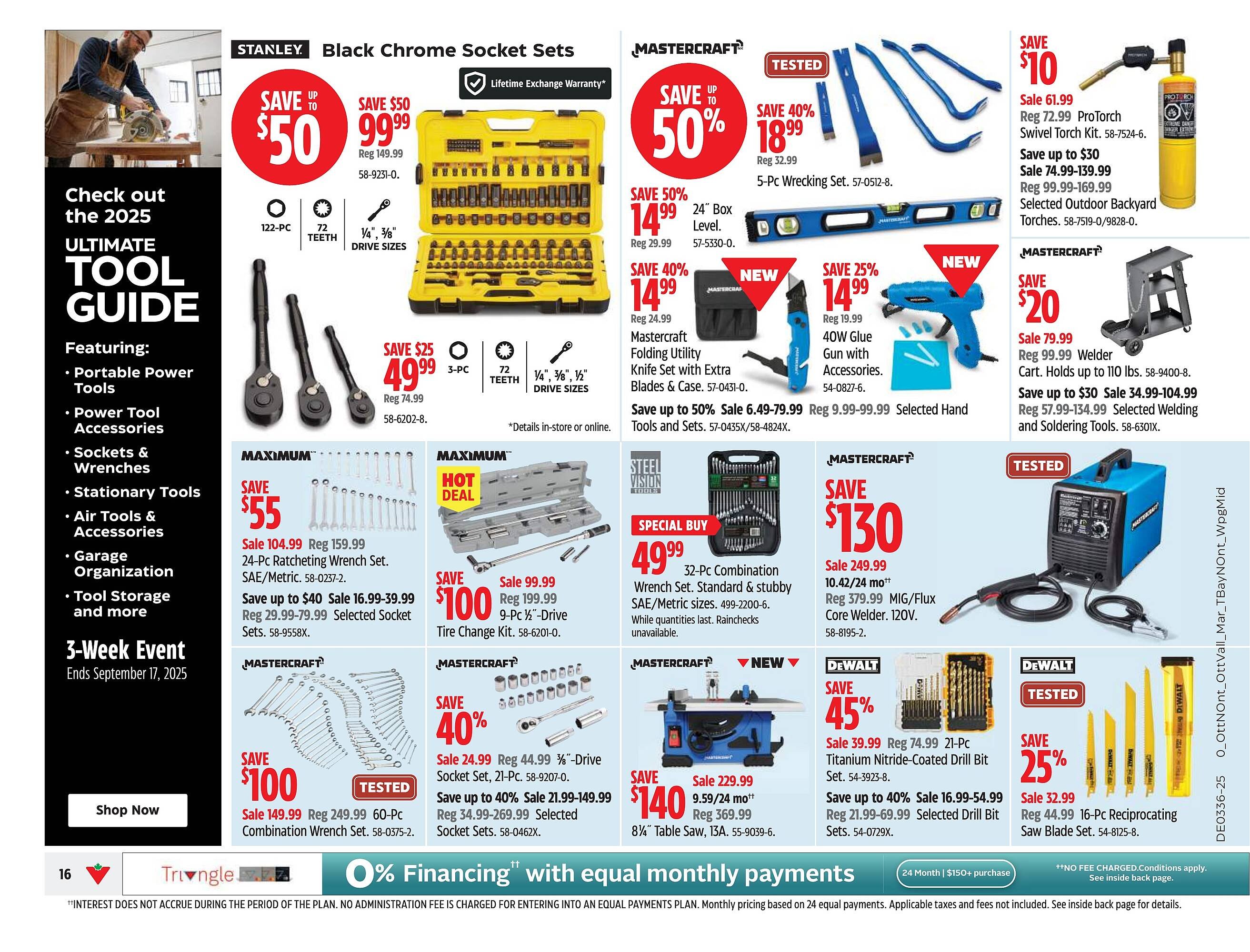 Canadian Tire flyer