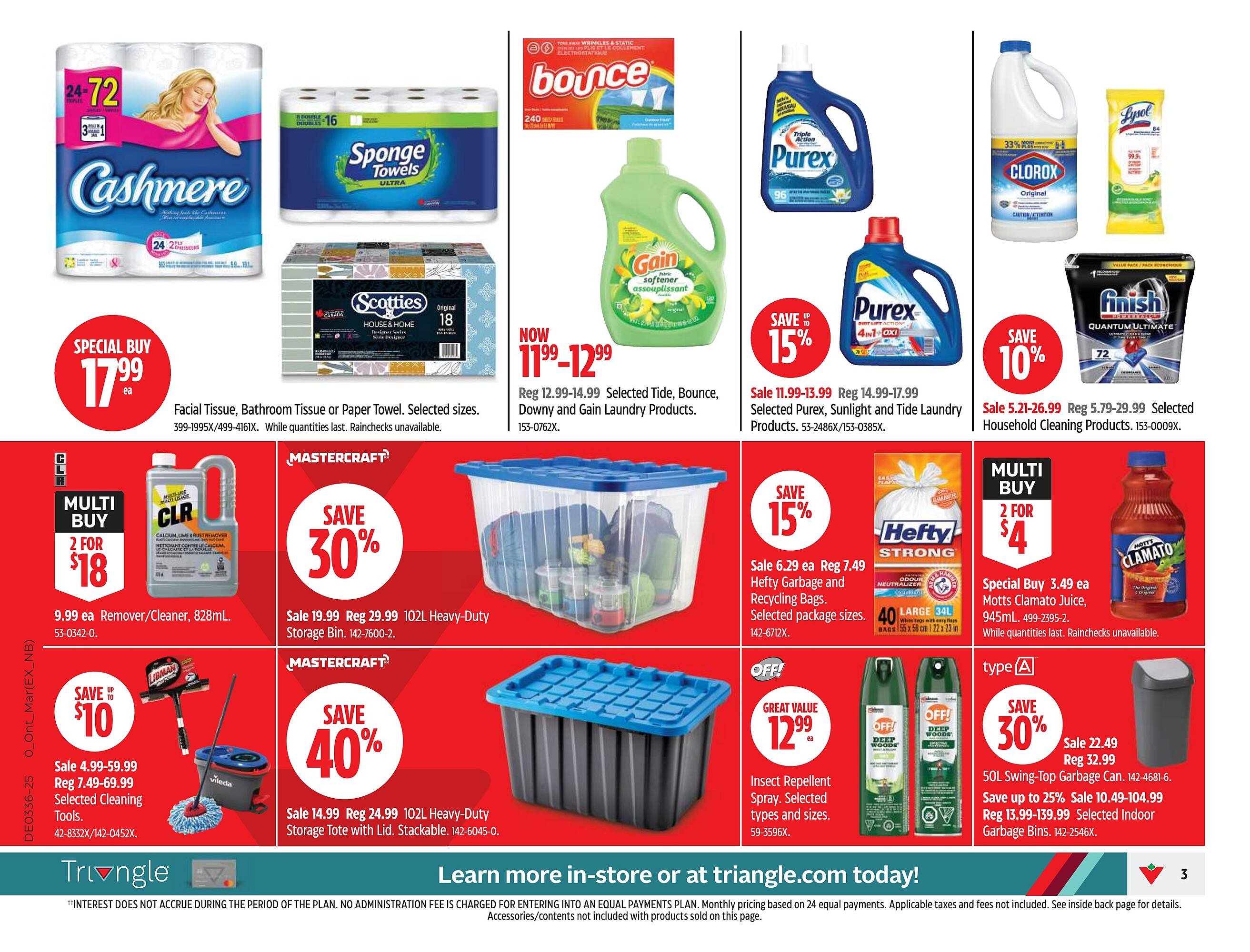 Canadian Tire flyer