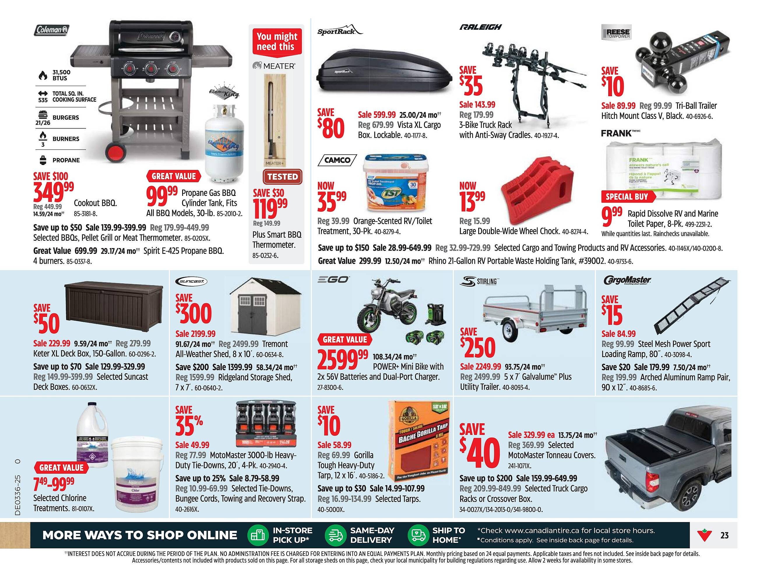 Canadian Tire flyer