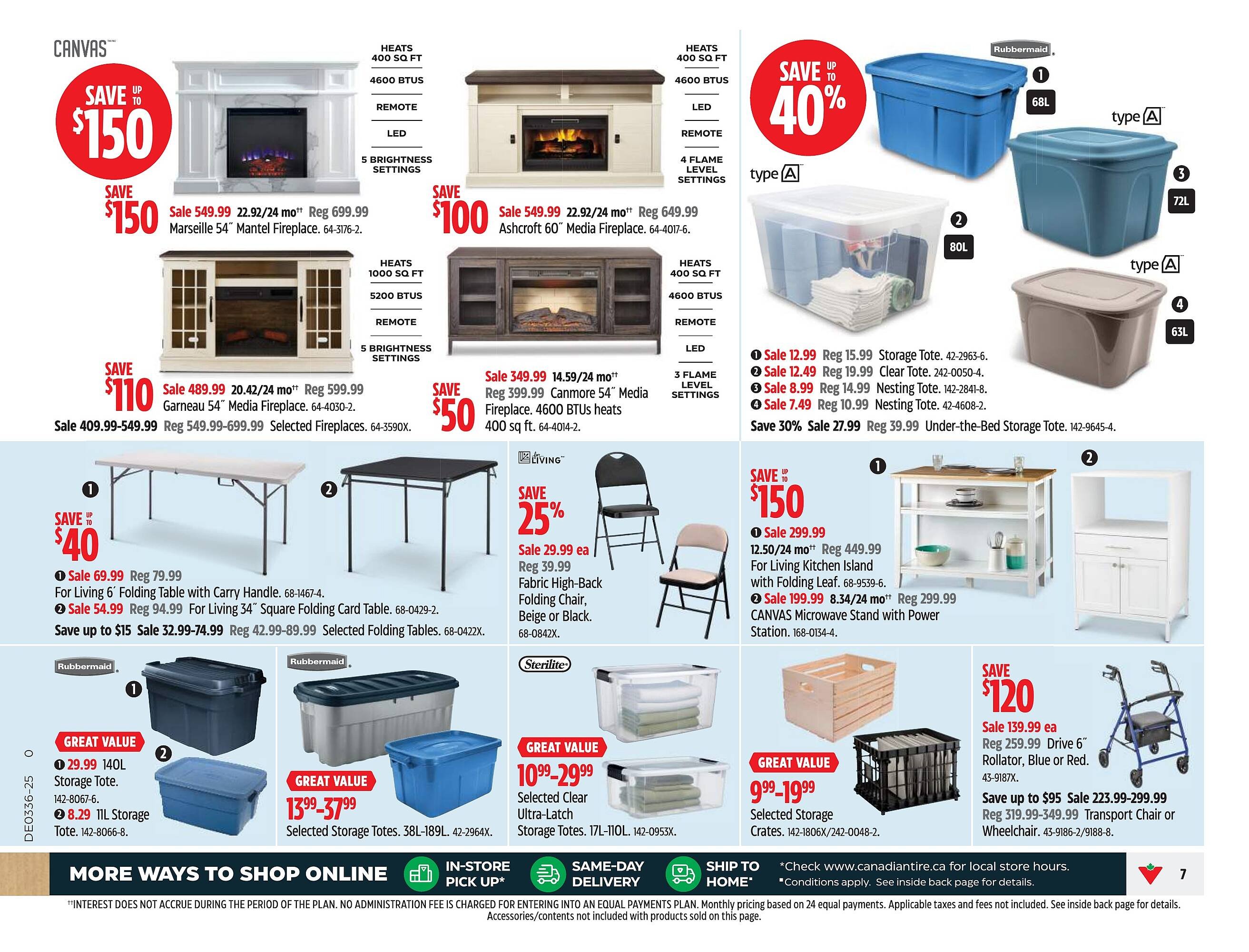 Canadian Tire flyer
