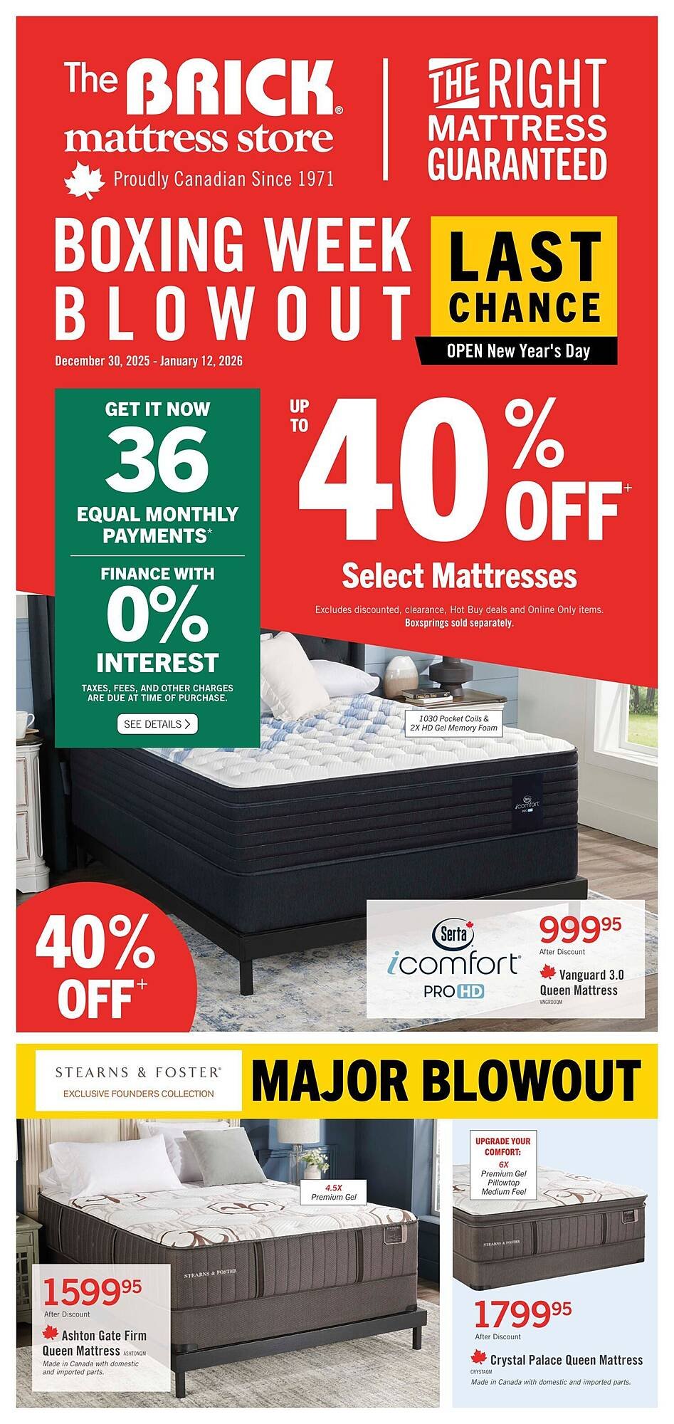 The Brick flyer (2025-12-30 - 2026-01-13) | 3