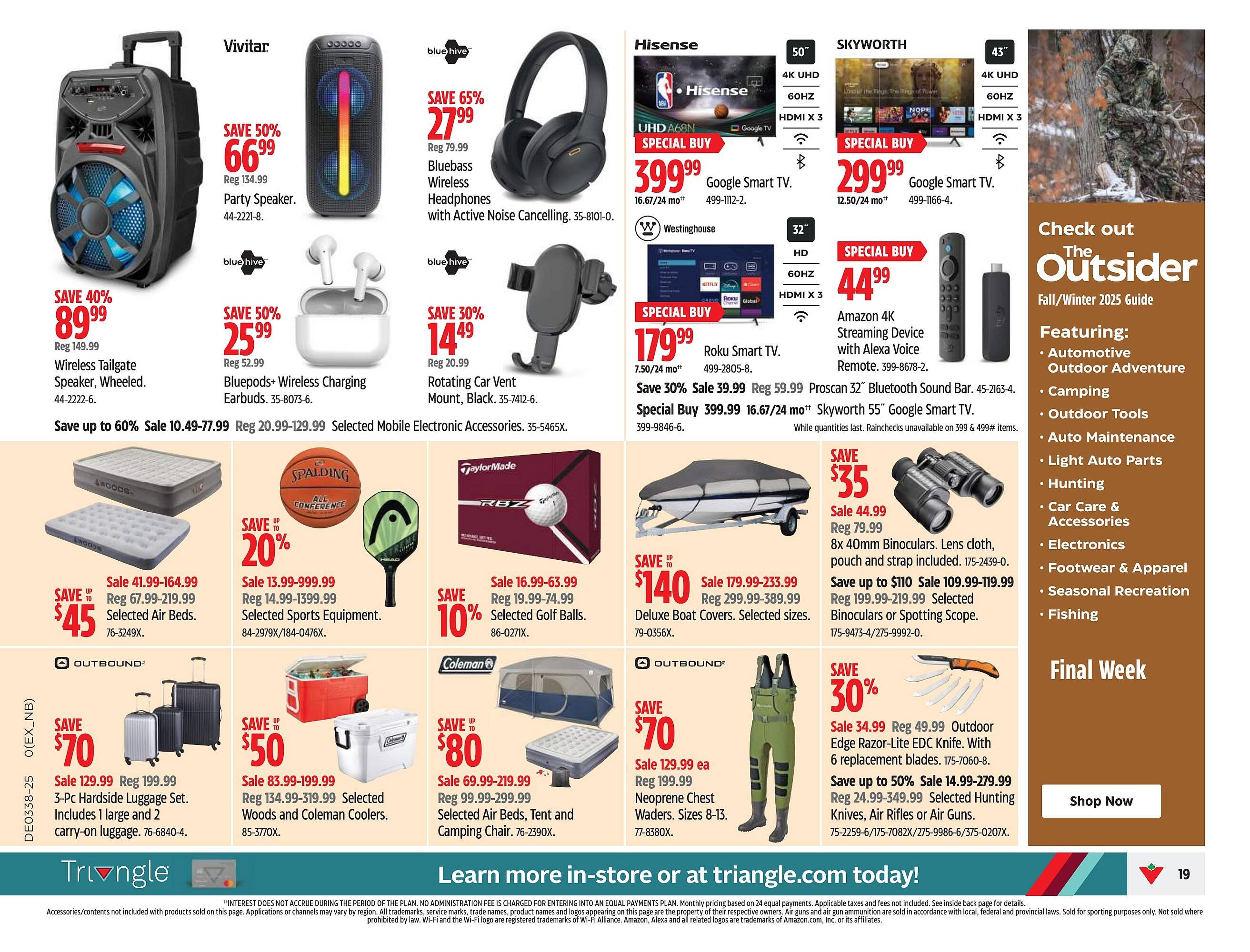 Canadian Tire flyer