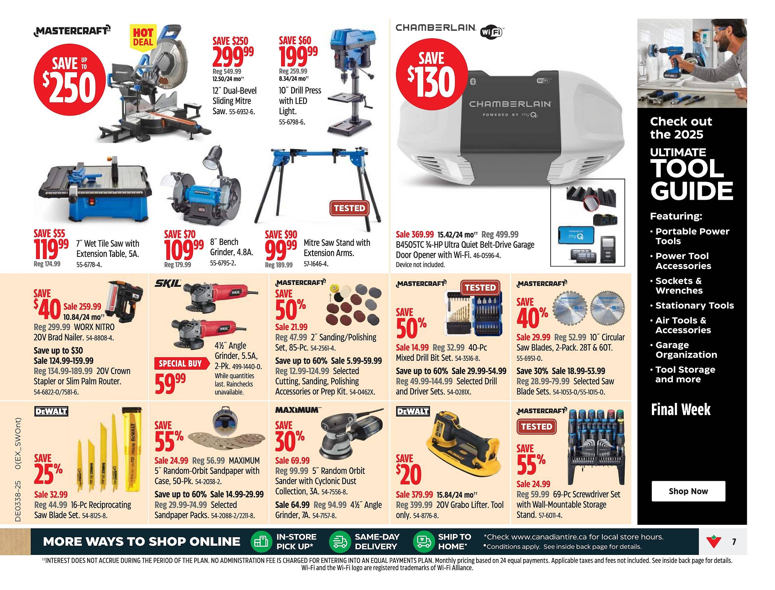 Canadian Tire flyer