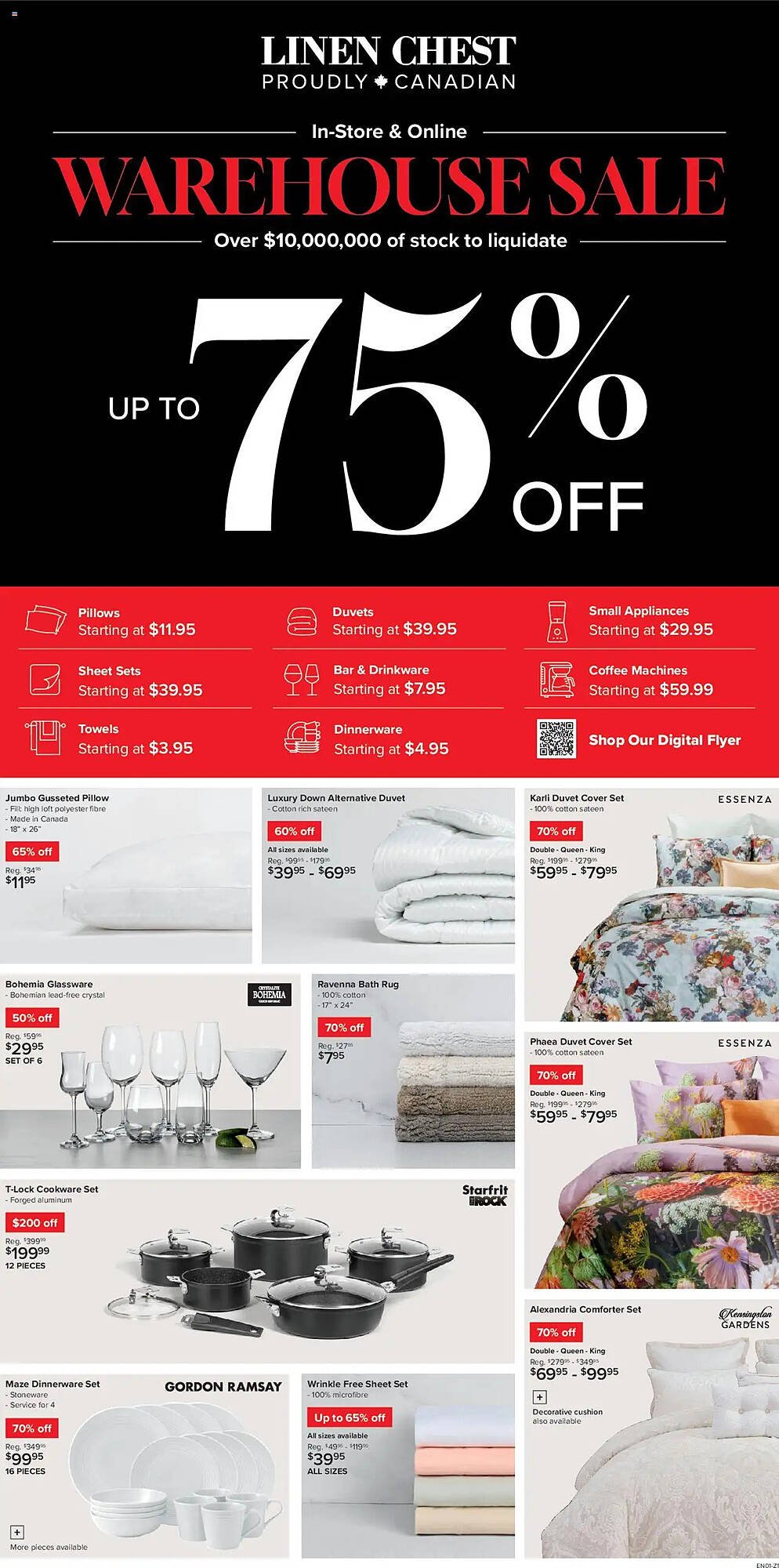 Linen Chest flyer (2025-09-24 - 2025-10-20) | 1
