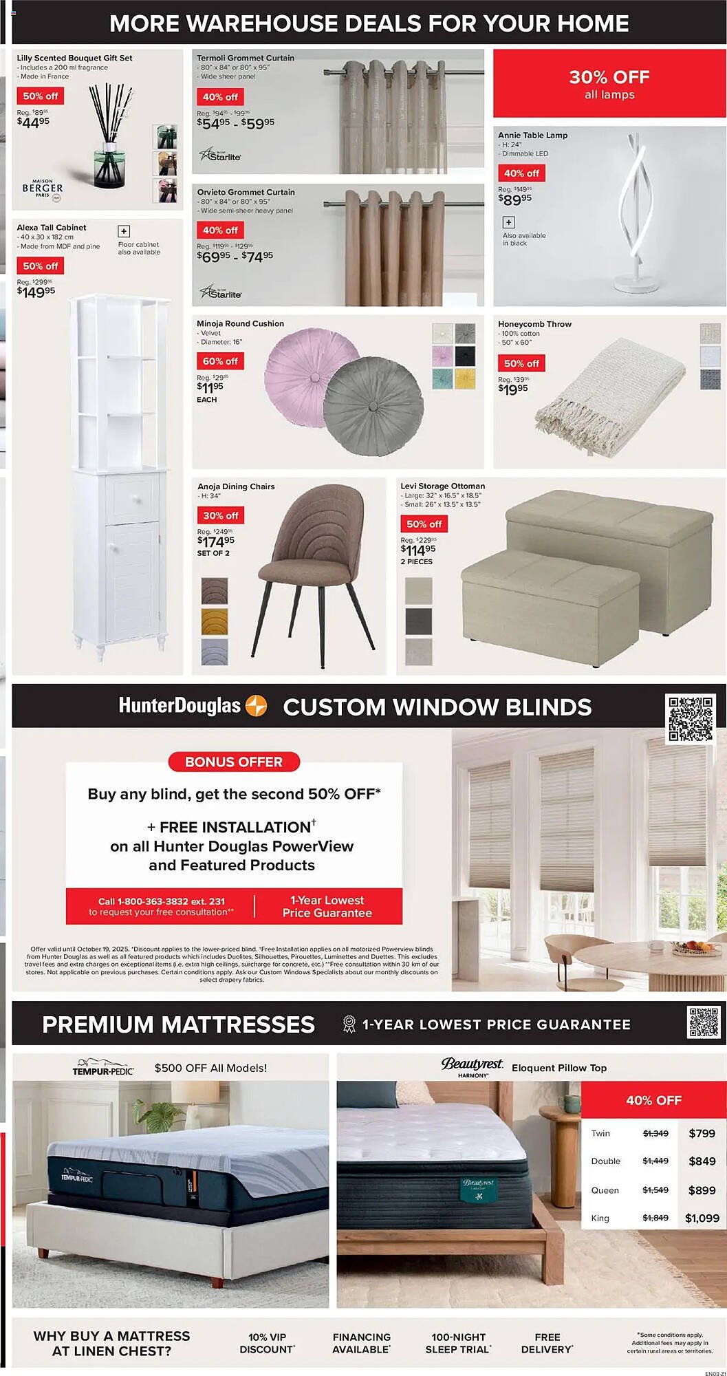 Linen Chest flyer