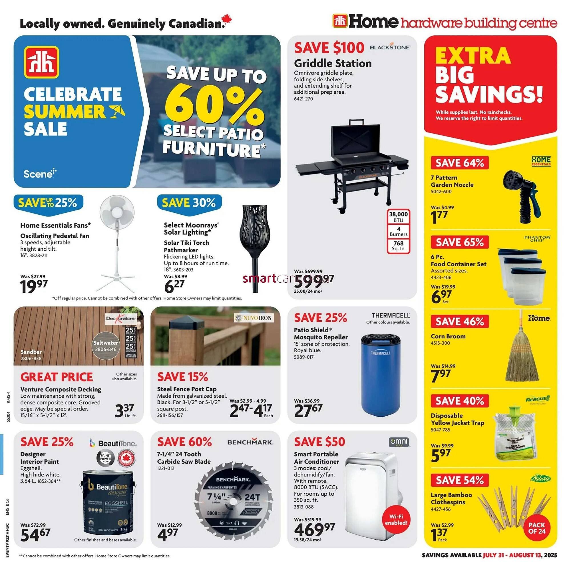 Home Hardware flyer (2025-07-31 - 2025-08-06) | 1