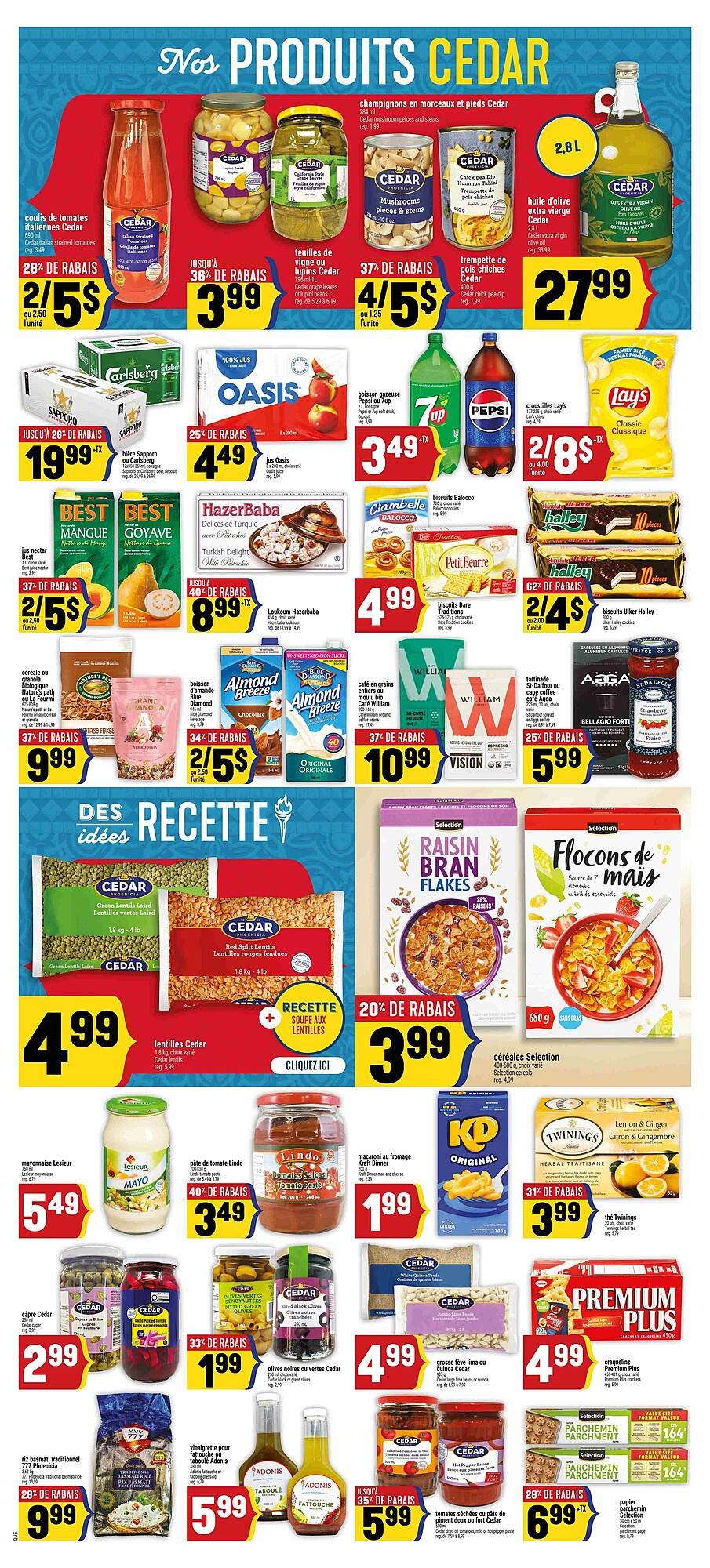 Marché Adonis flyer