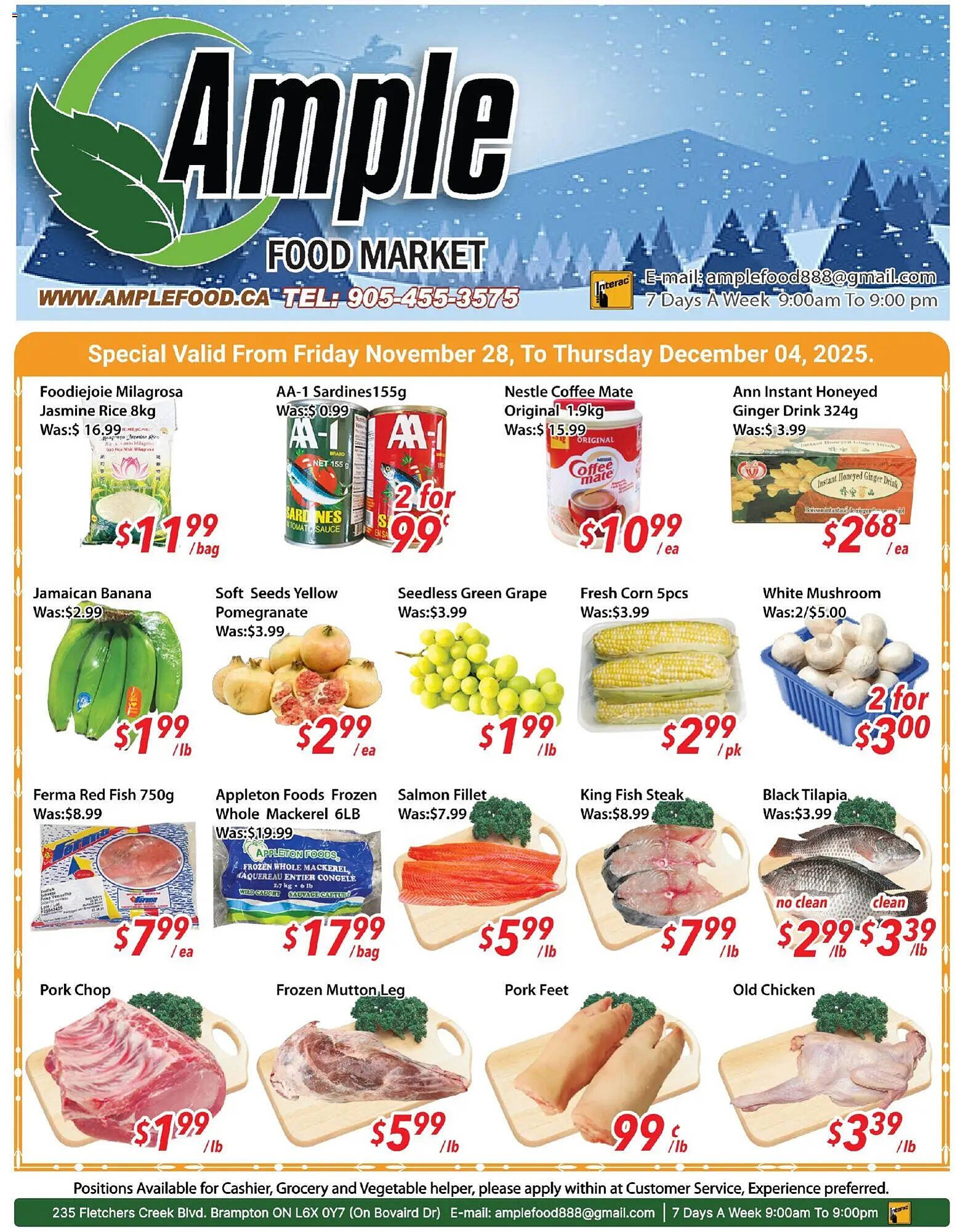 Ample Food Market flyer (2025-11-28 - 2025-12-04) | 1