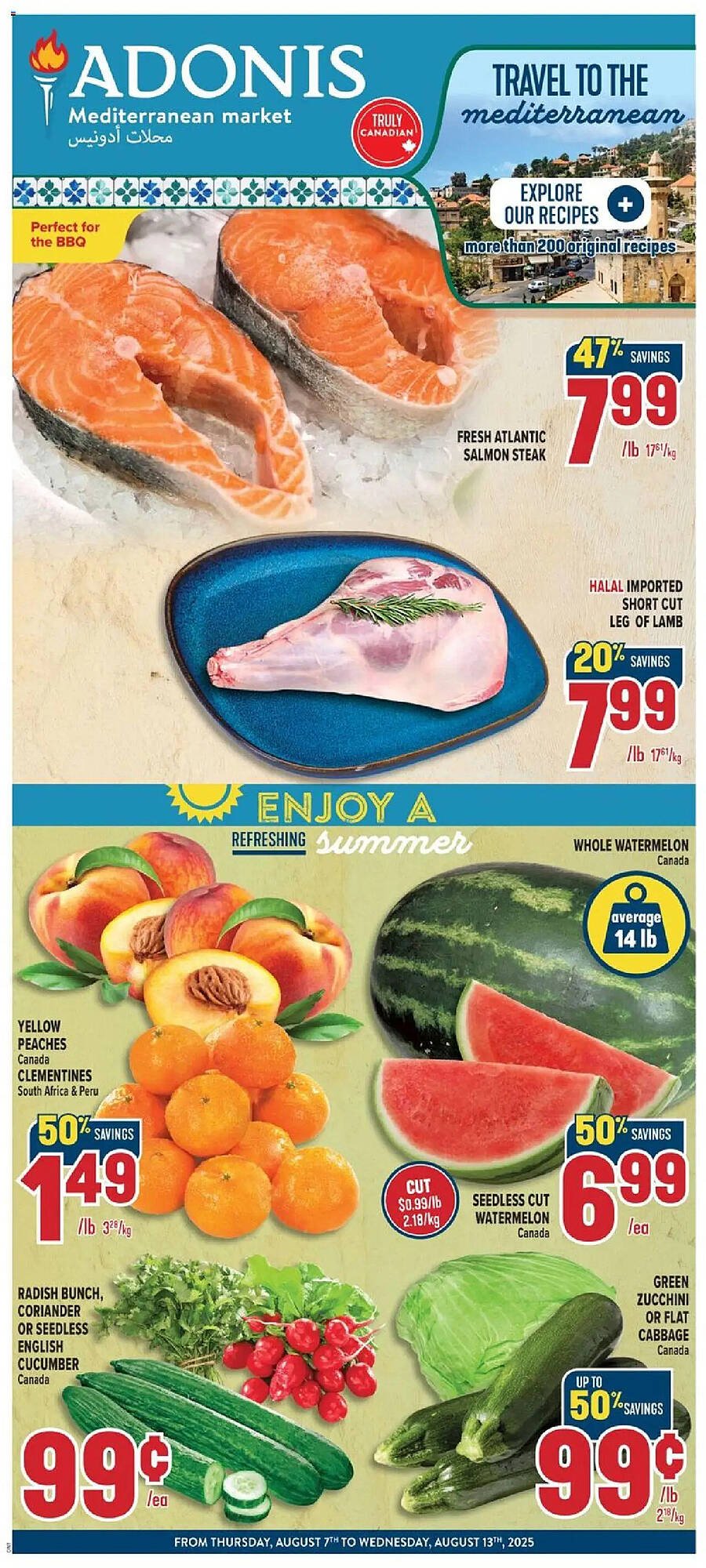 Marché Adonis flyer (2025-08-07 - 2025-08-13) | 1