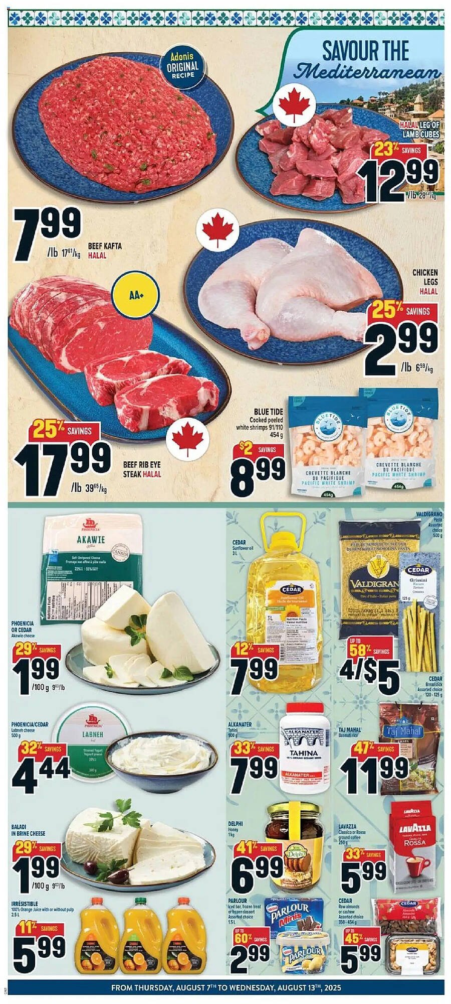 Marché Adonis flyer