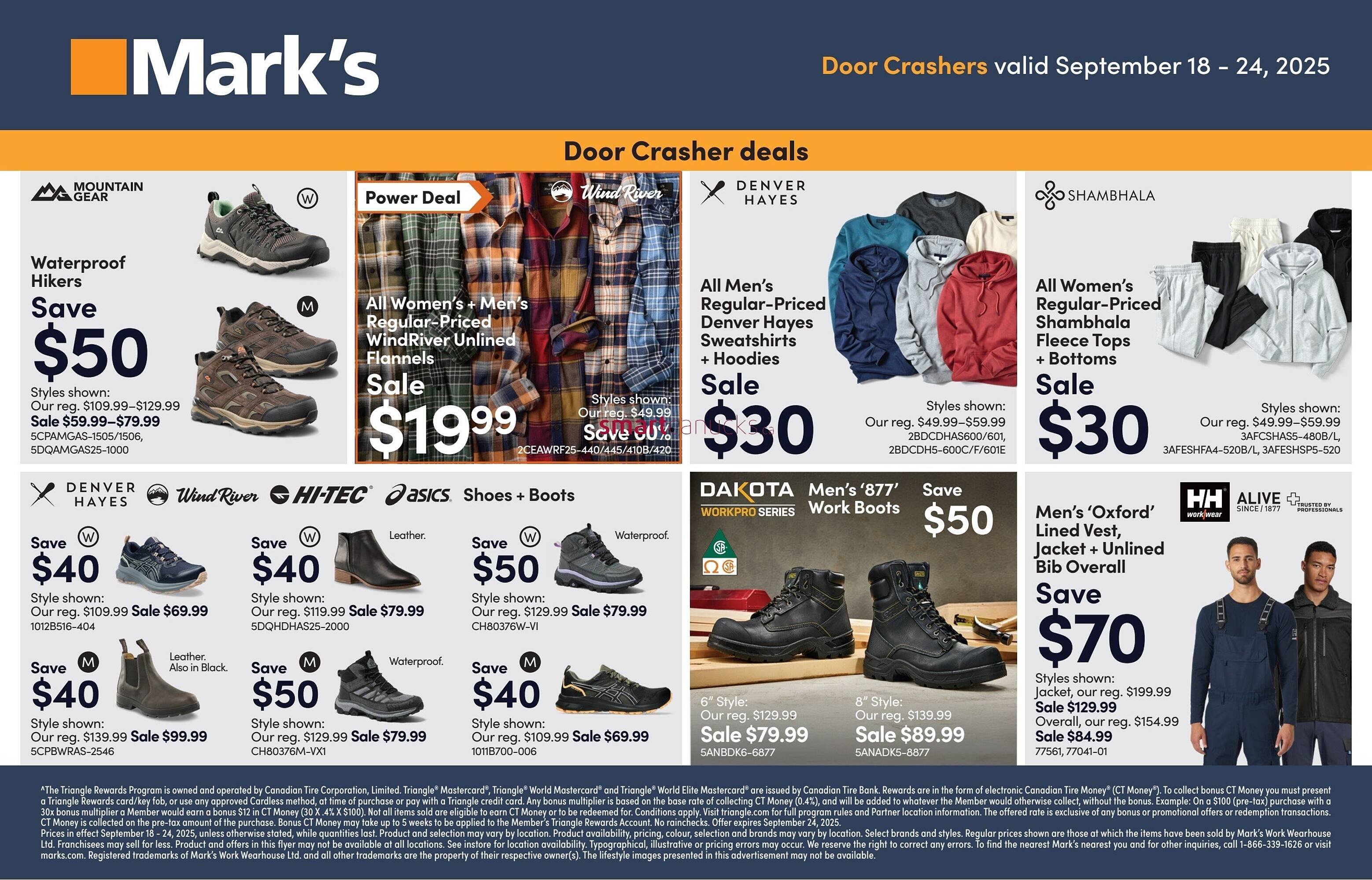 Mark's flyer