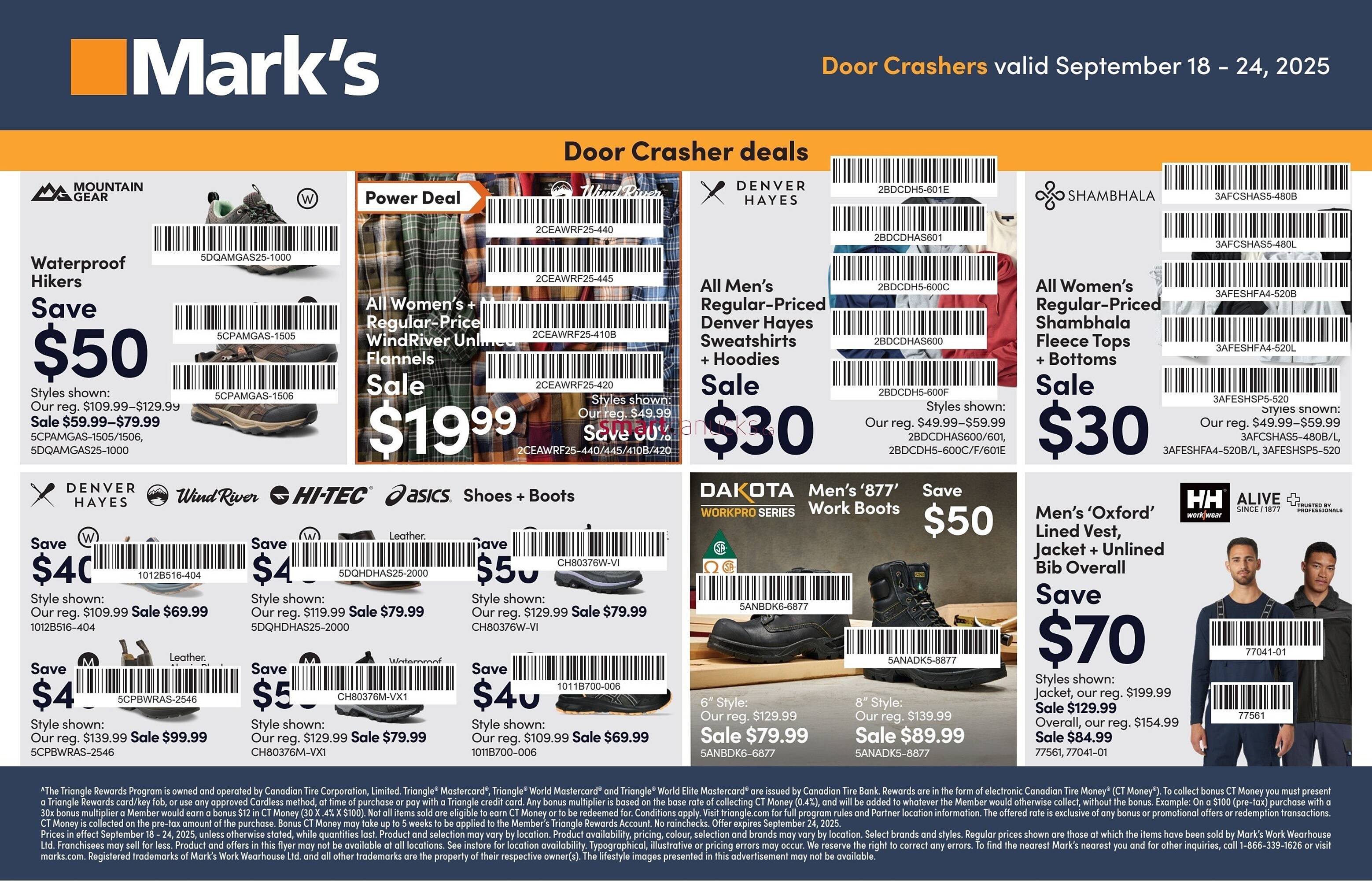 Mark's flyer
