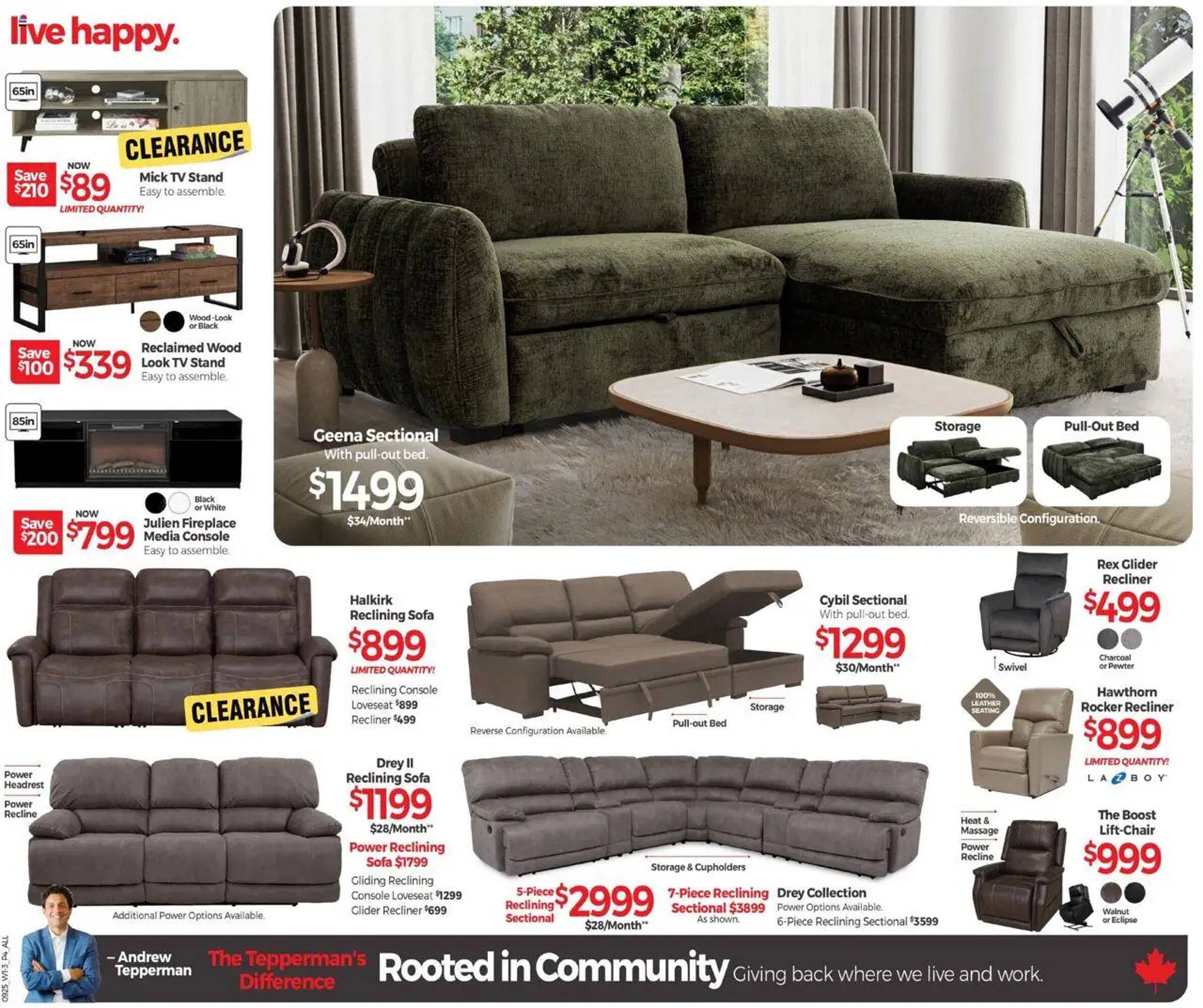 Tepperman's flyer