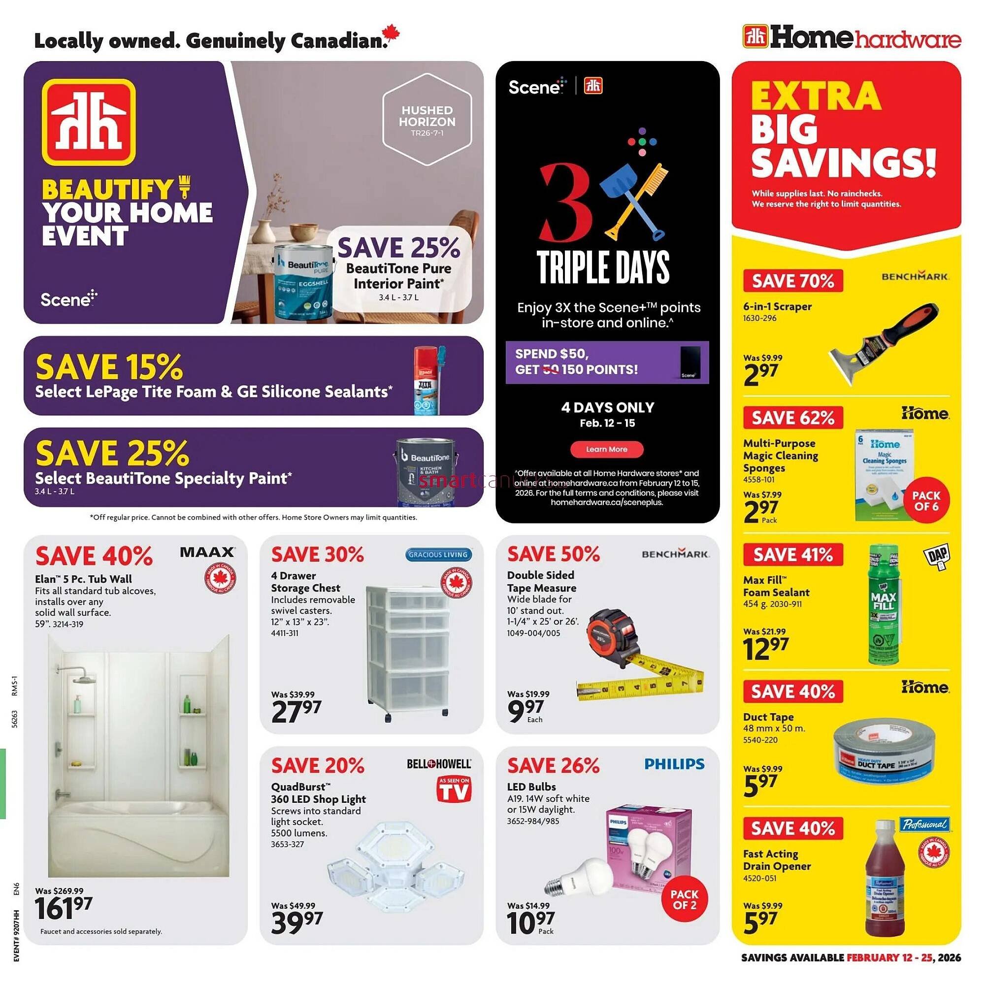 Home Hardware flyer (2026-02-12 - 2026-02-25) | 1