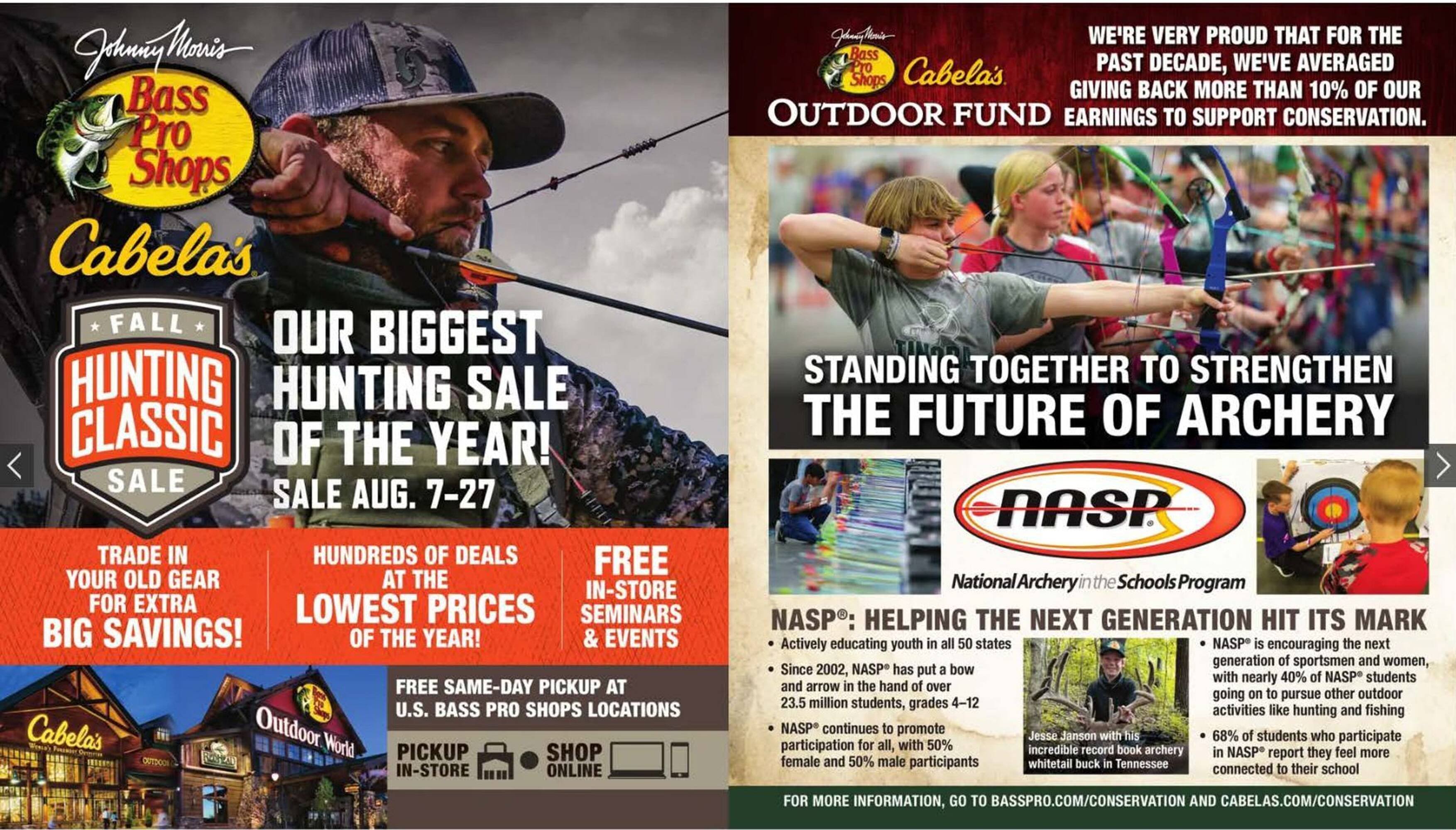 Bass Pro flyer