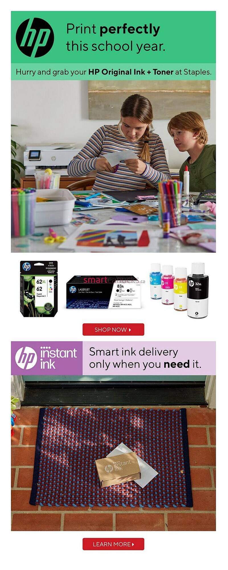 Staples flyer