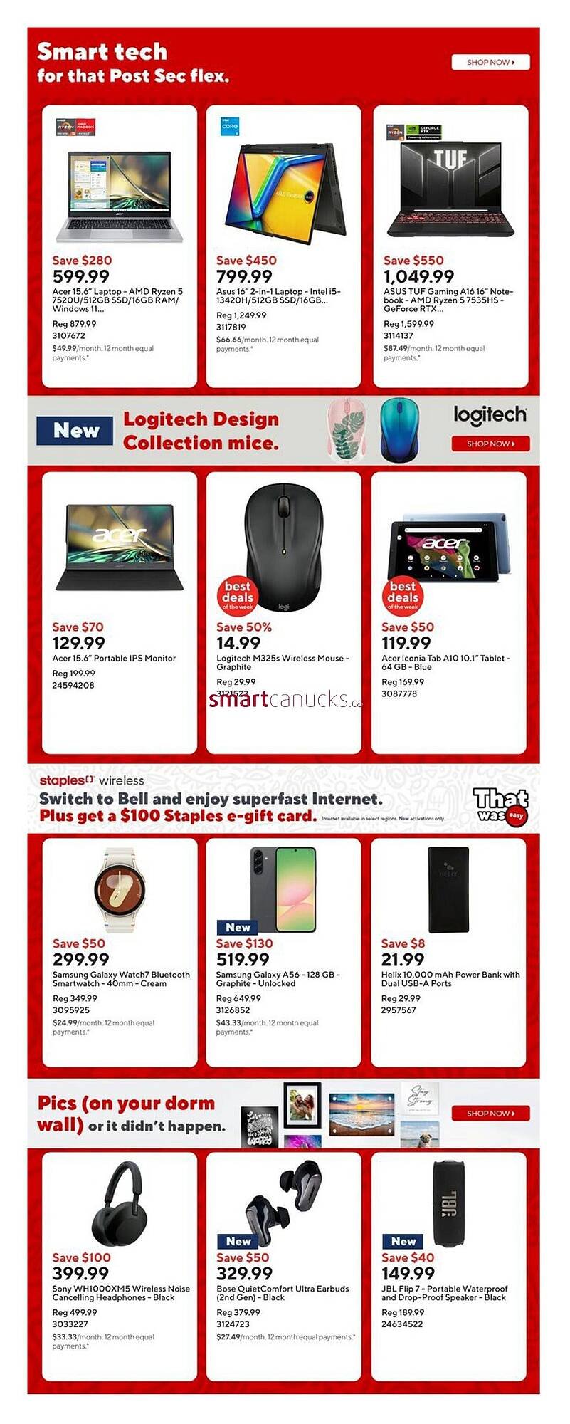 Staples flyer