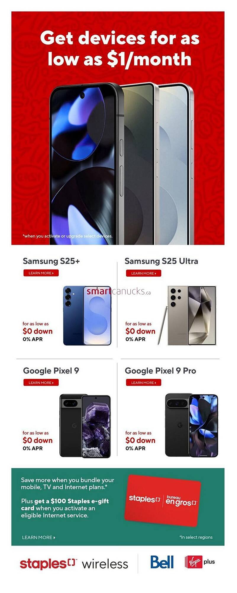 Staples flyer
