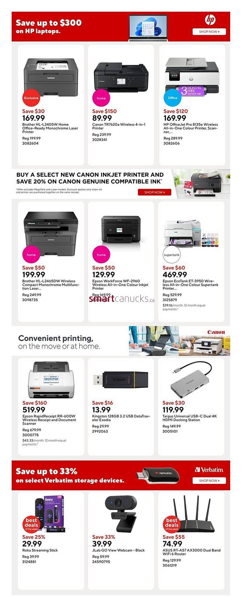 Staples flyer