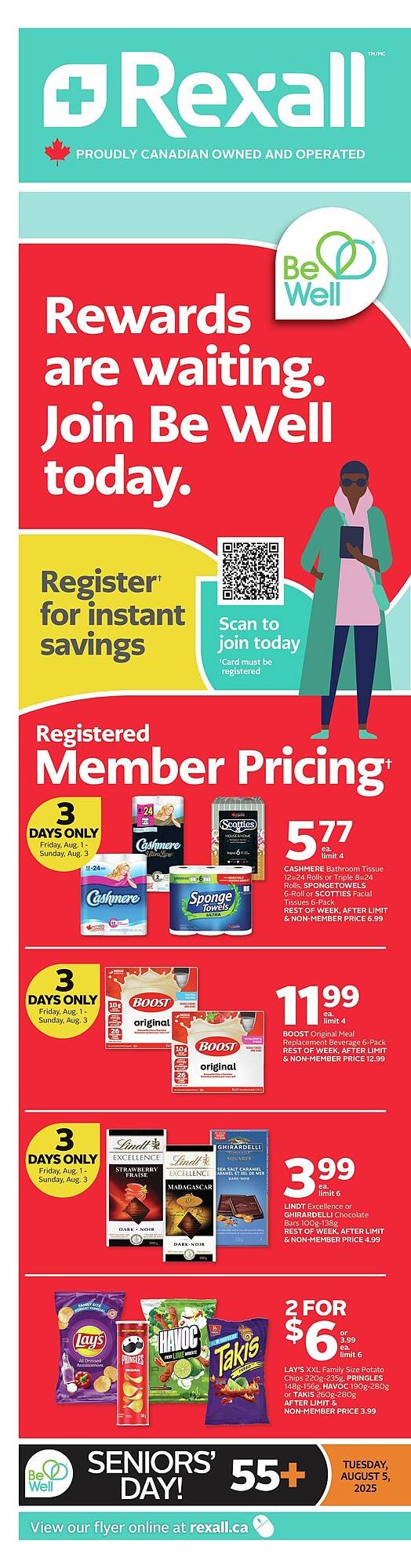 Rexall flyer (2025-07-31 - 2025-08-15) | 1