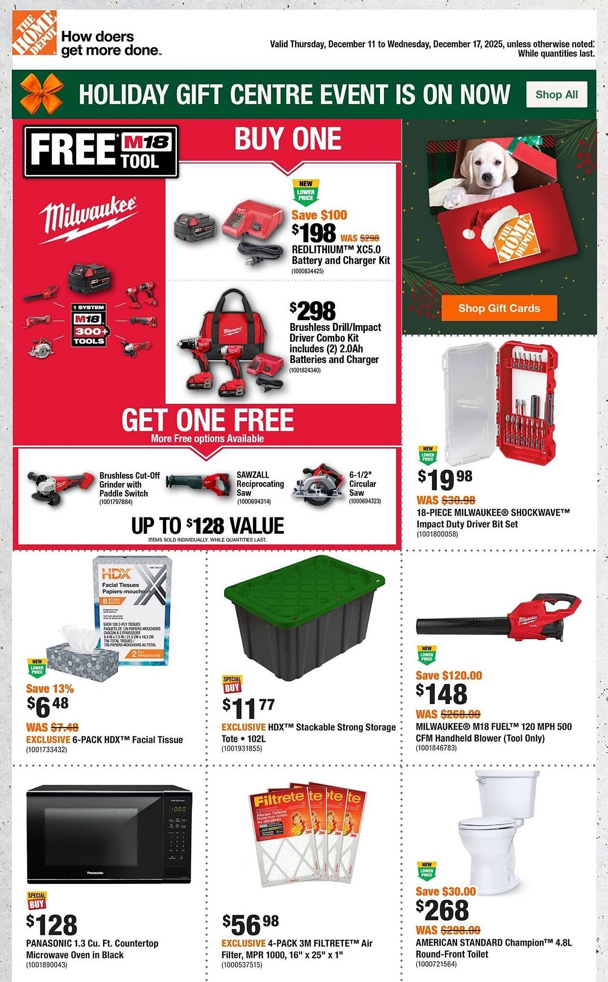 Home Depot flyer (2025-12-11 - 2025-12-18) | 1