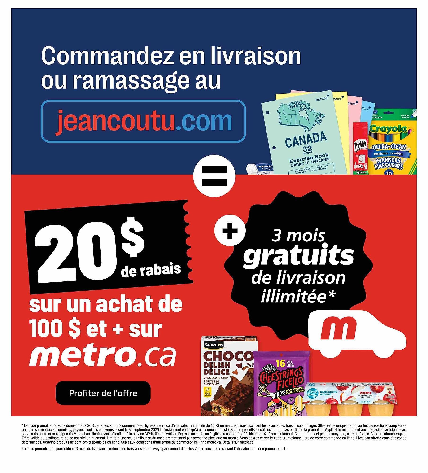 Jean Coutu flyer