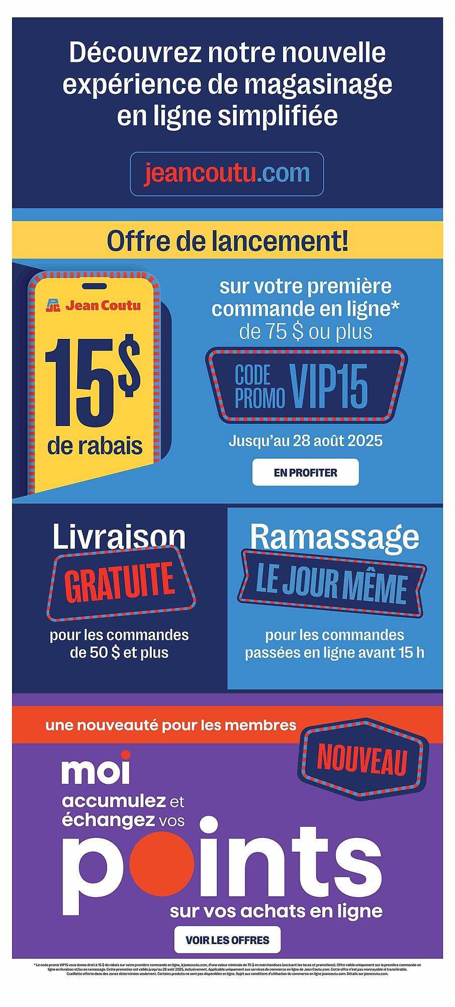 Jean Coutu flyer