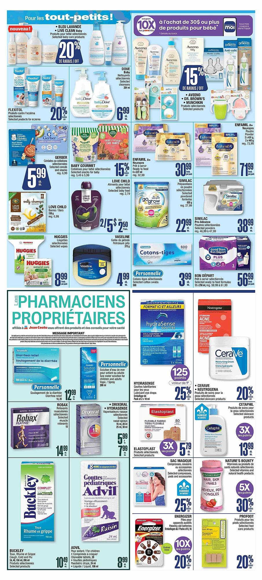 Jean Coutu flyer