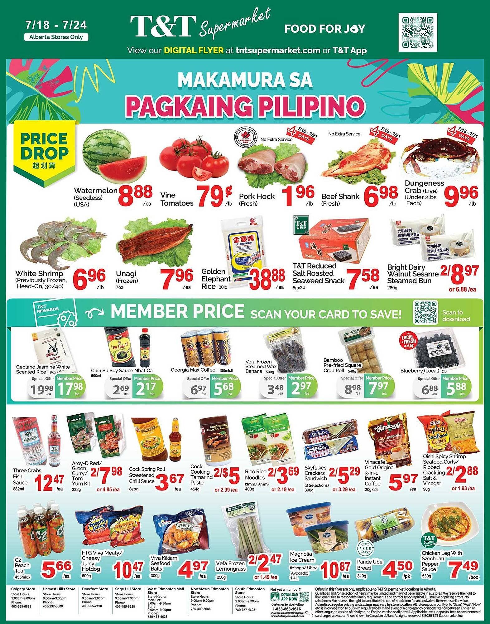 T&T Supermarket flyer