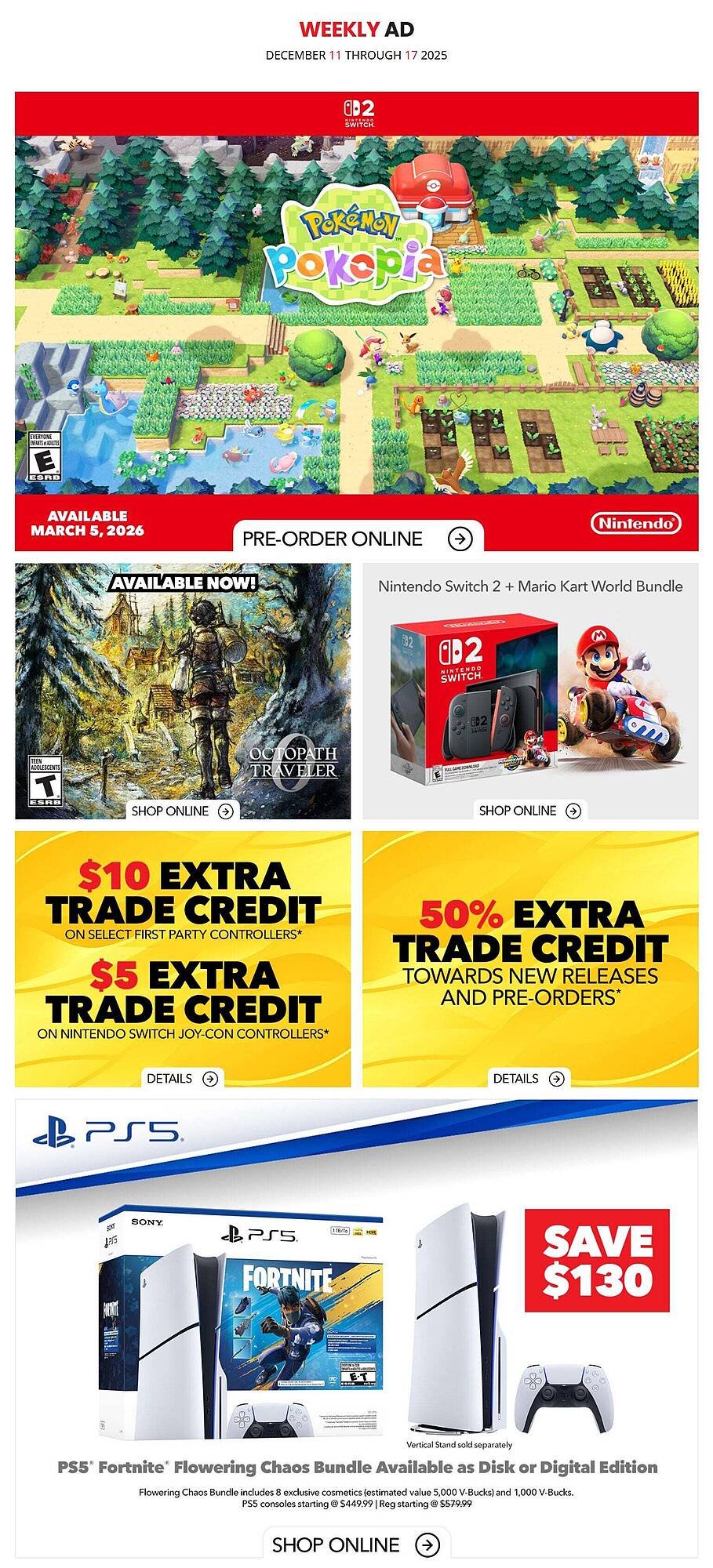 GameStop flyer (2025-12-11 - 2025-12-18) | 1