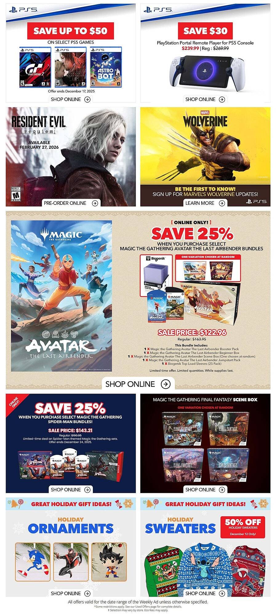 GameStop flyer (2025-12-11 - 2025-12-18) | 2