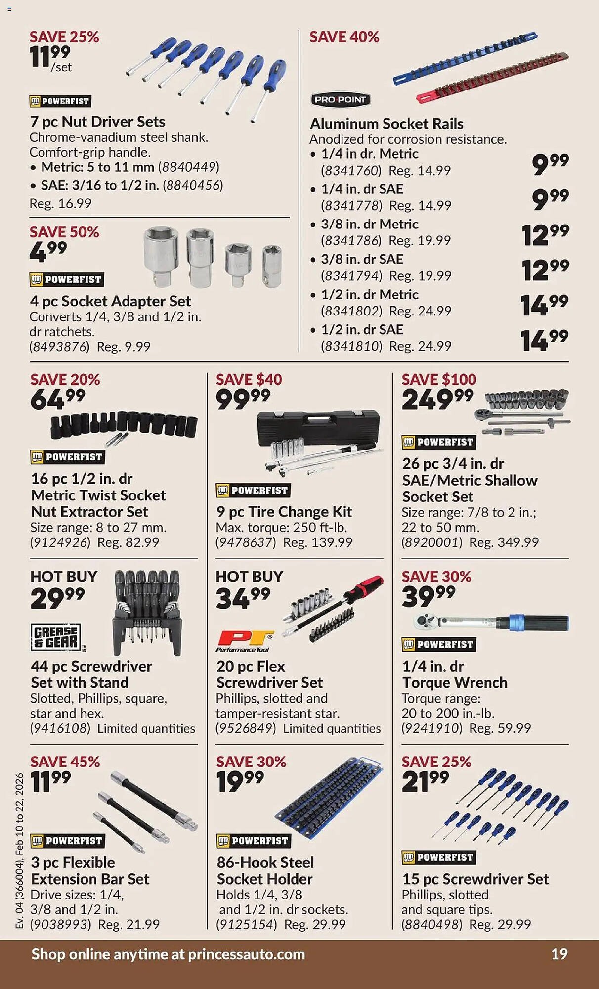 Princess Auto flyer (2026-02-10 - 2026-02-22) | 24