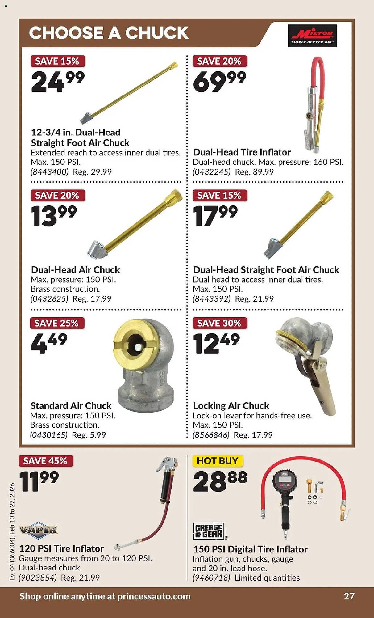 Princess Auto flyer (2026-02-10 - 2026-02-22) | 32