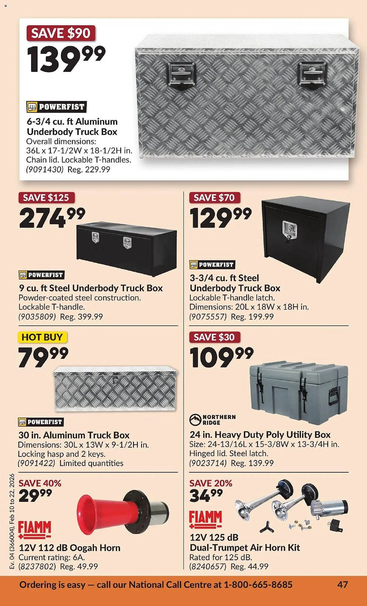 Princess Auto flyer (2026-02-10 - 2026-02-22) | 52