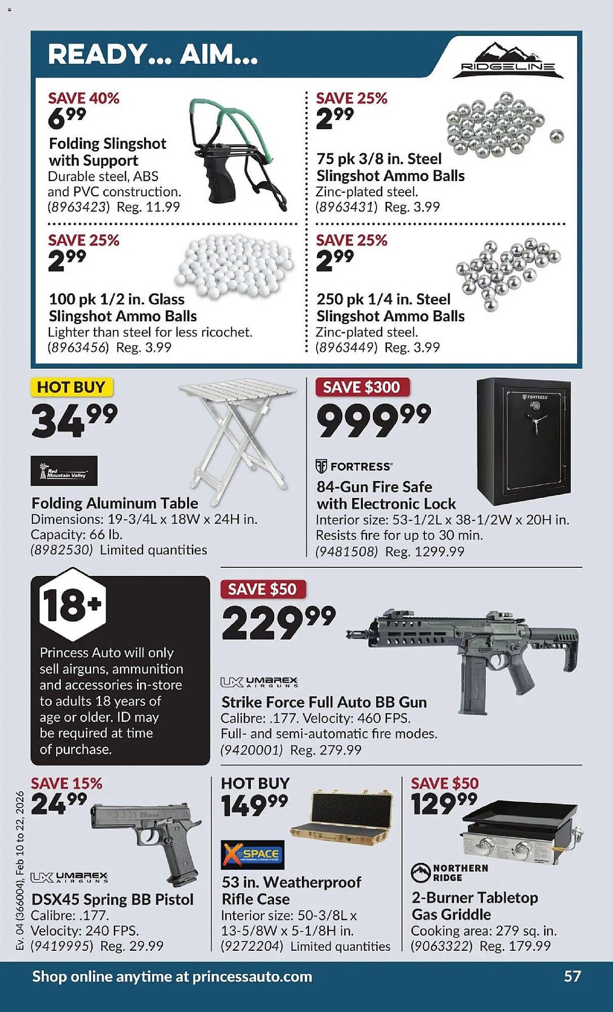 Princess Auto flyer (2026-02-10 - 2026-02-22) | 62