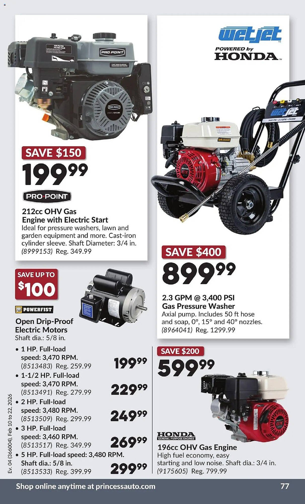 Princess Auto flyer (2026-02-10 - 2026-02-22) | 82