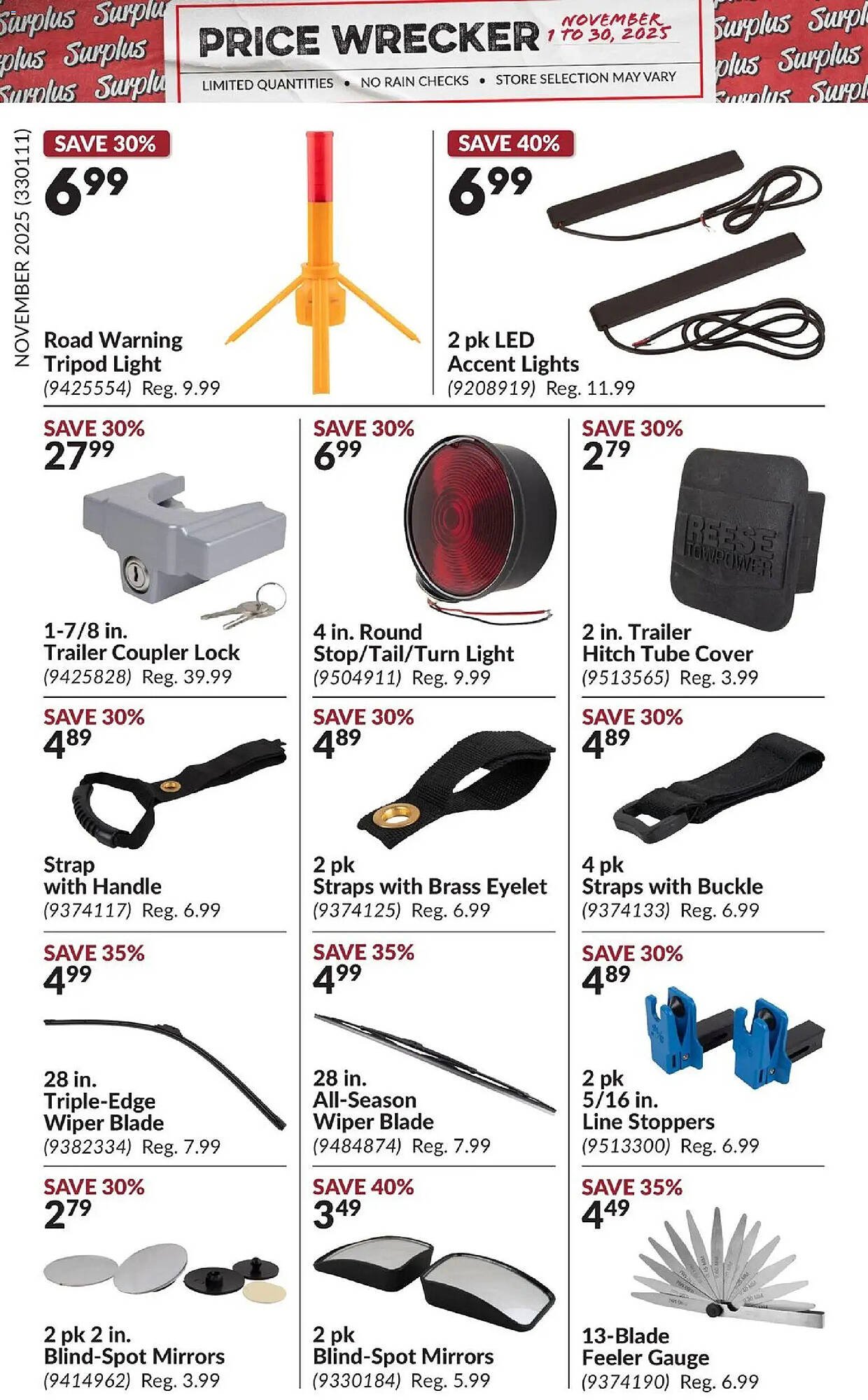 Princess Auto flyer (2025-11-01 - 2025-12-01) | 2