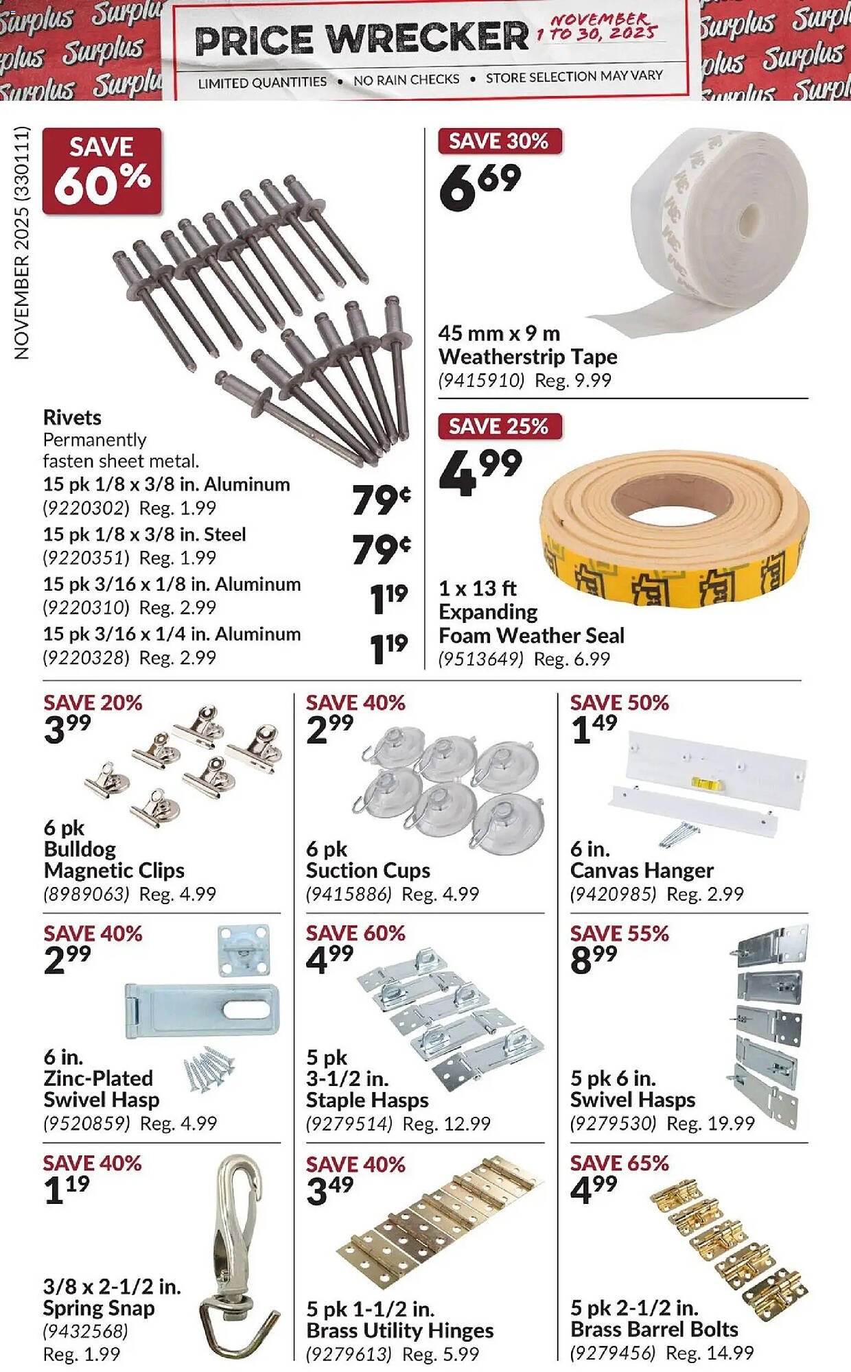 Princess Auto flyer (2025-11-01 - 2025-12-01) | 8