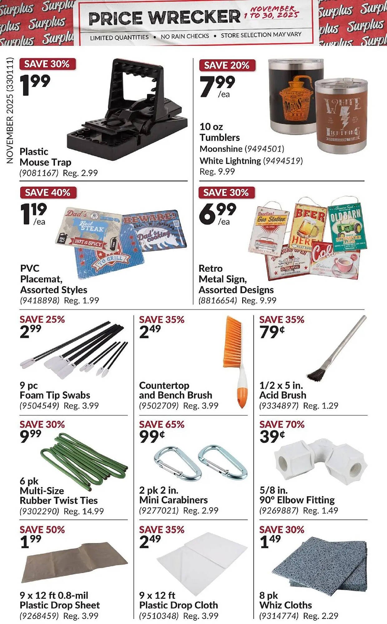 Princess Auto flyer (2025-11-01 - 2025-12-01) | 10