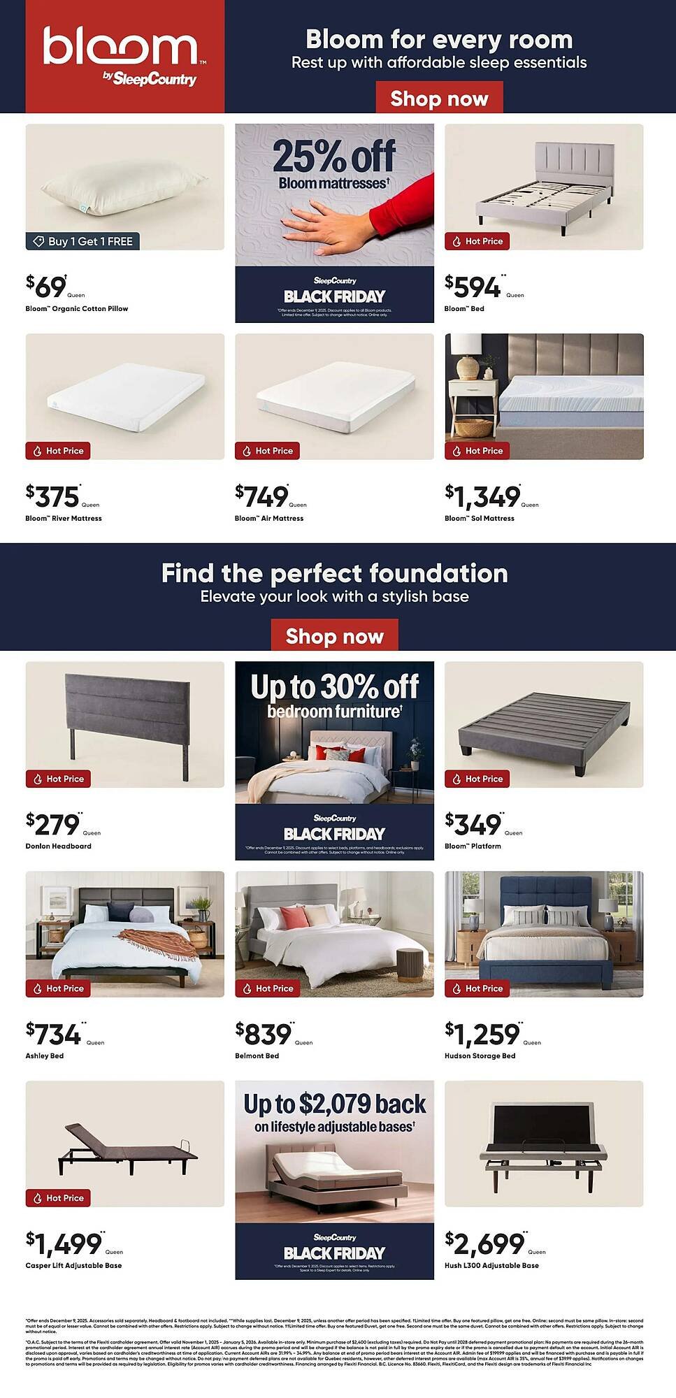 Sleep Country flyer (2025-11-23 - 2025-12-06) | 4