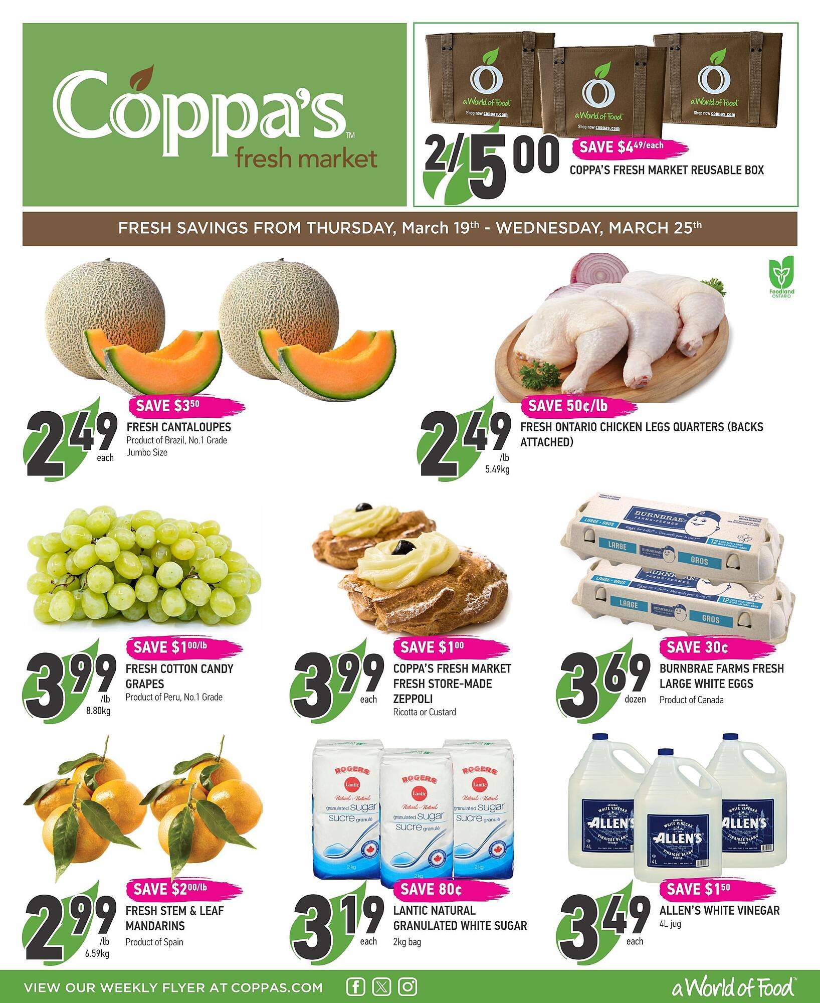 Coppa's Fresh Market flyer (2026-03-19 - 2026-03-25) | 1