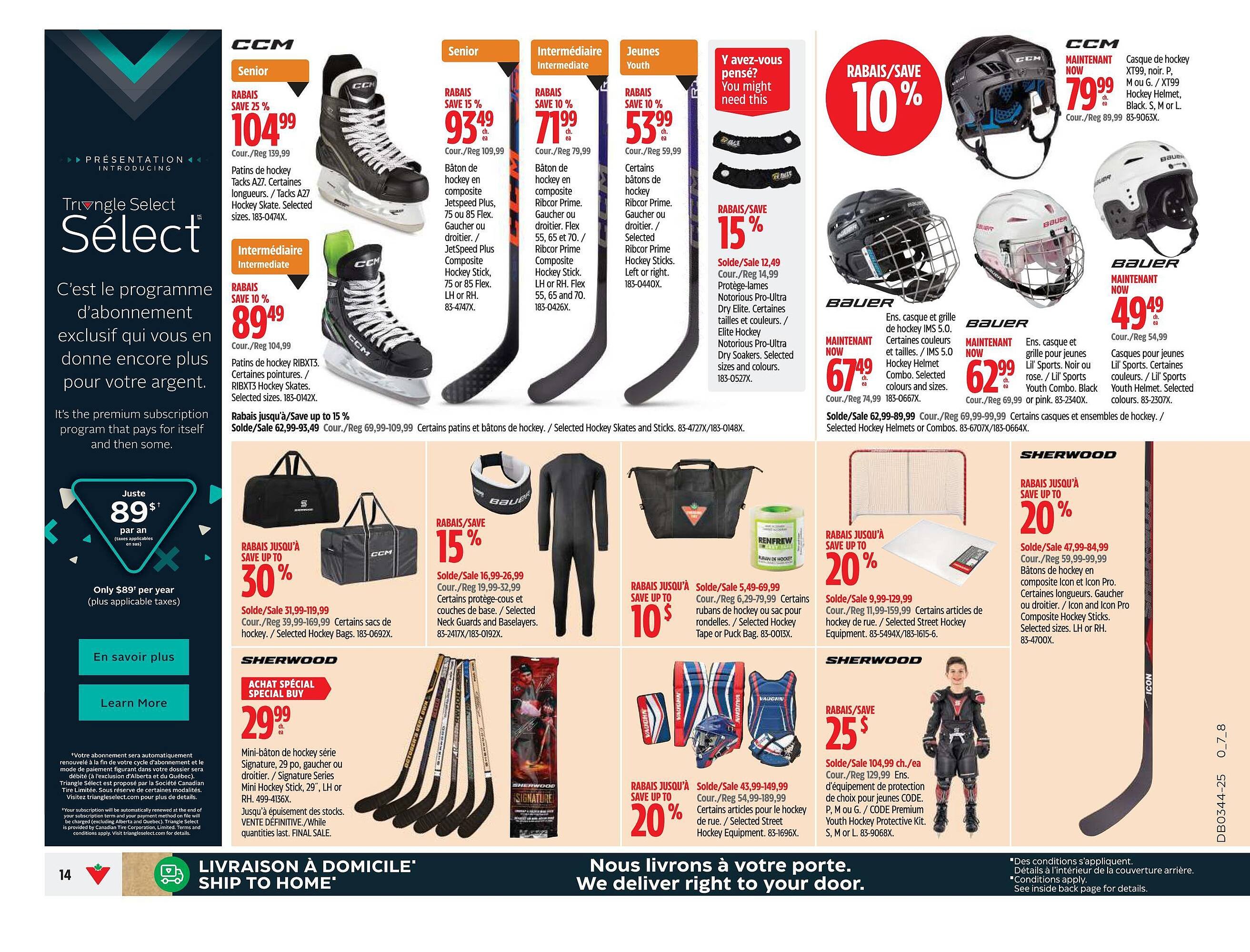 Canadian Tire flyer