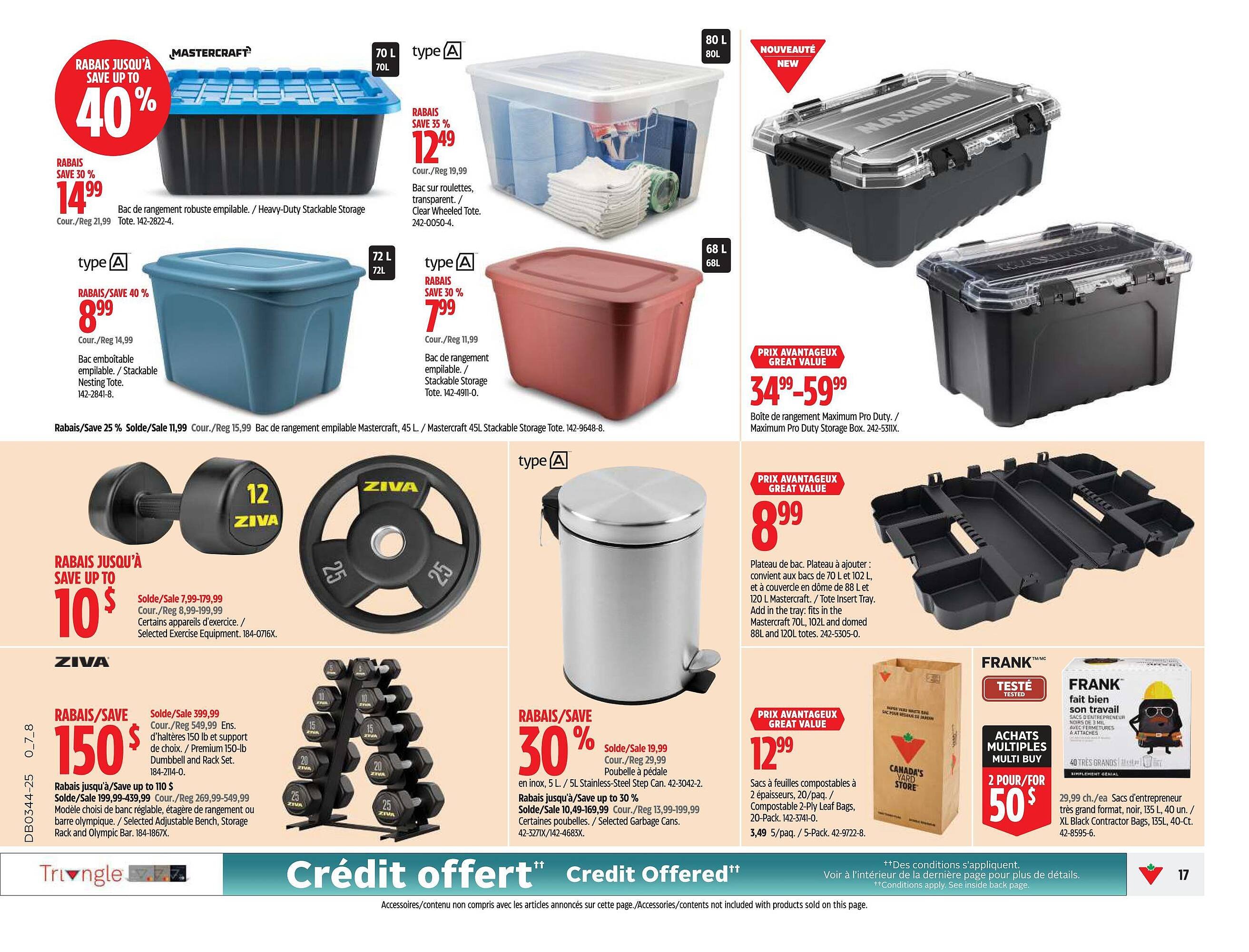 Canadian Tire flyer