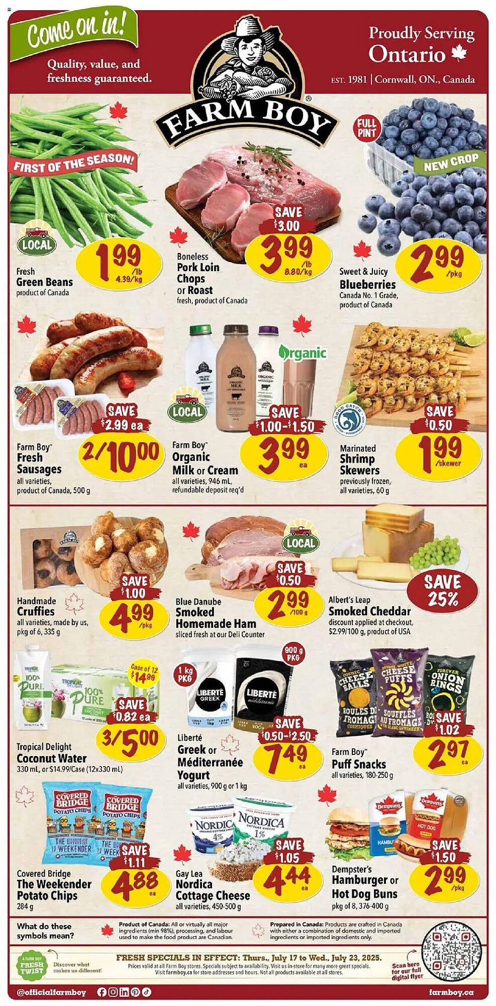 Farm Boy flyer (2025-07-17 - 2025-07-23) | 1